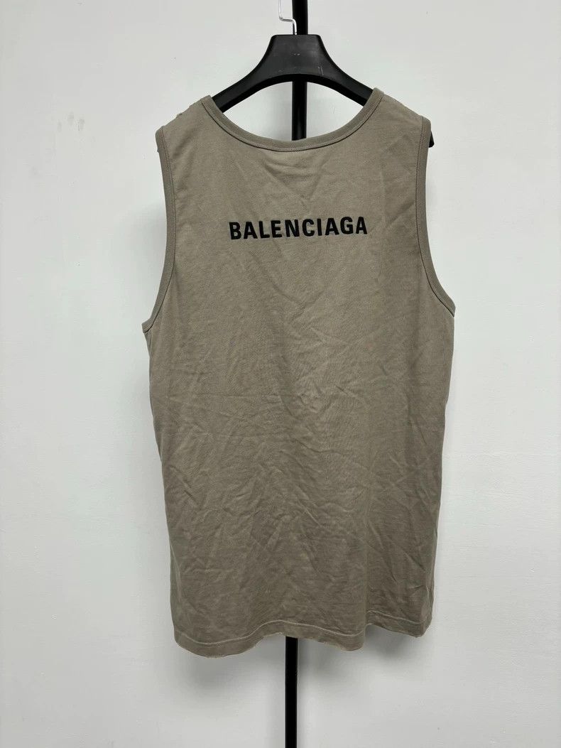 Balenciaga Balenciaga 24ss embroidered vest waistcoat sleeveless Size US L / EU 52-54 / 3 - 1 Thumbnail