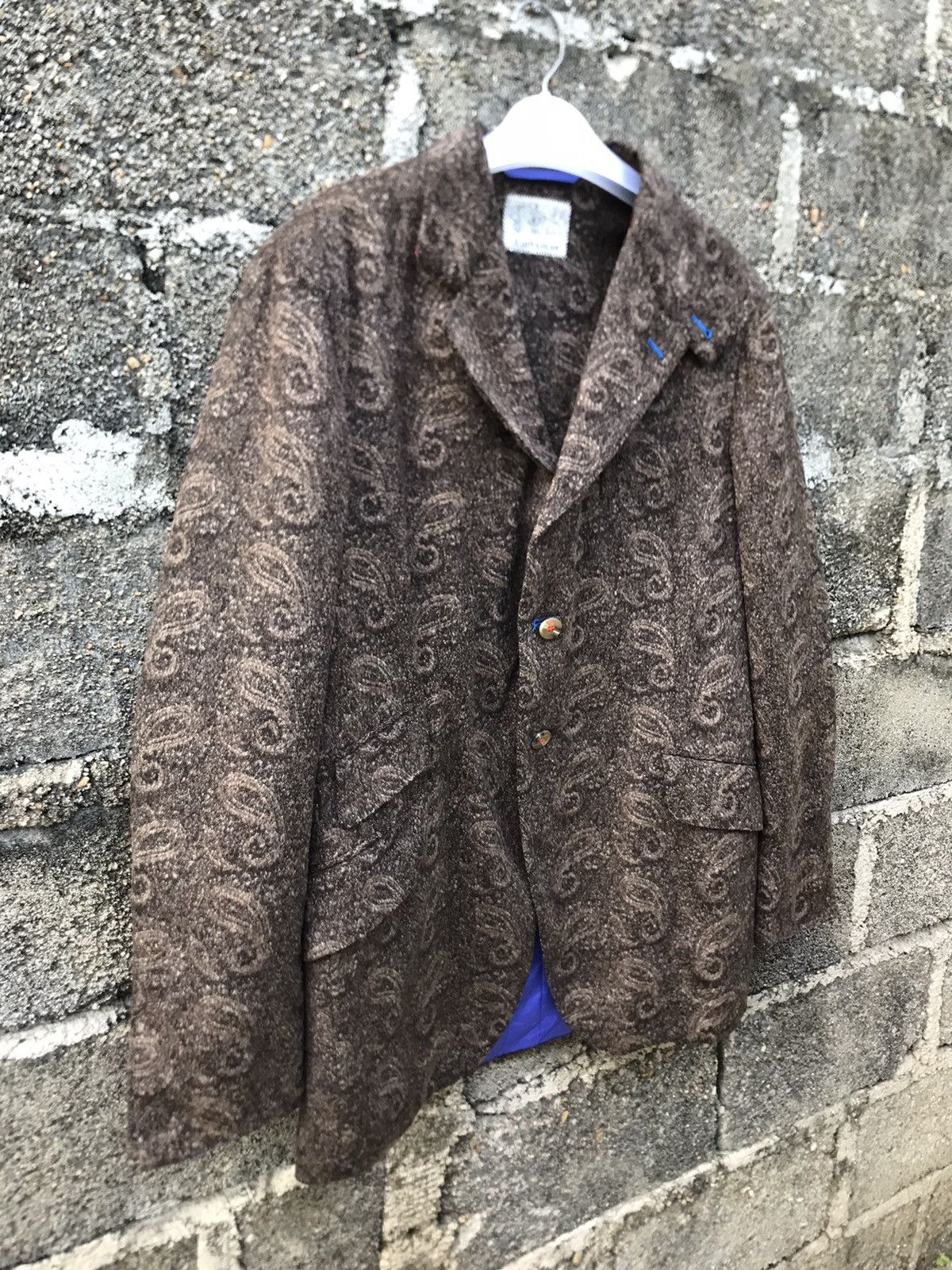 Japanese Brand × Vintage ⚡️Vintage Ichibankan Paisley Button Coat Size US S / EU 44-46 / 1 - 2 Thumbnail
