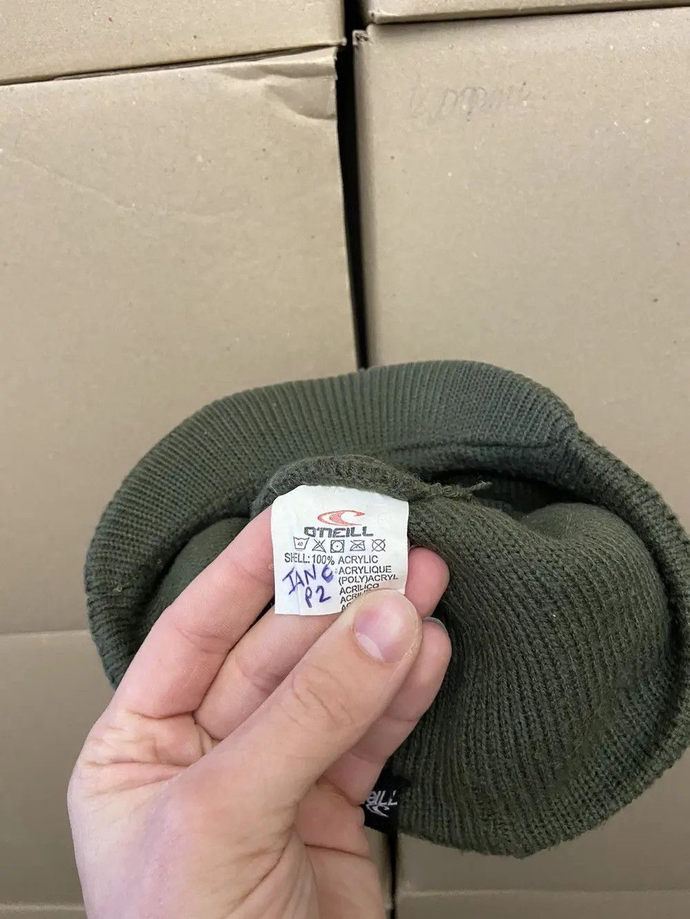O'Neill VINTAGE ONEILL KNIT Y2K CAP HAT SURF SKATE JAPANESE STREET Size ONE SIZE - 10 Thumbnail