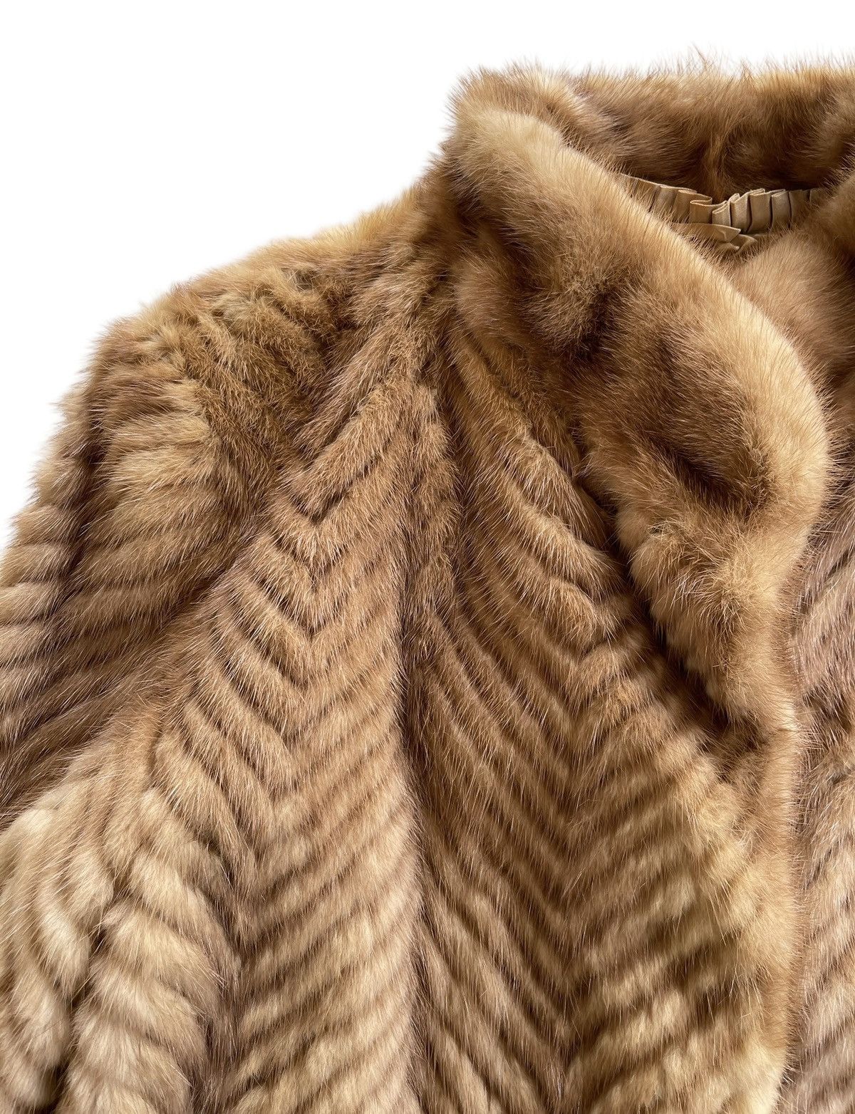 Sagafurs Josephine Mink fur Coat Vintage Size M / US 6-8 / IT 42-44 - 4 Thumbnail