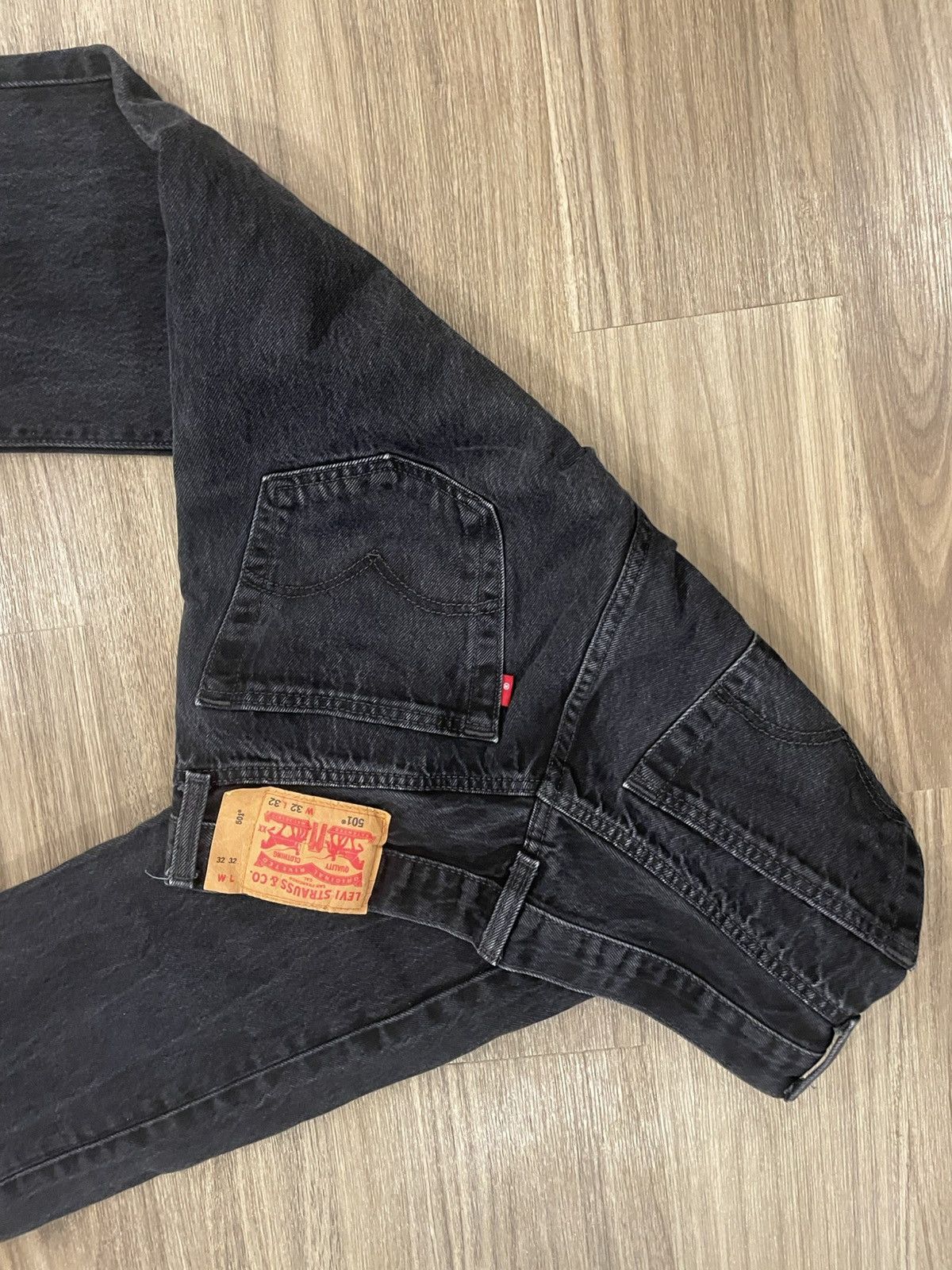 Levi's Vintage Clothing Black Levi Jeans Size US 32 / EU 48 - 1 Thumbnail
