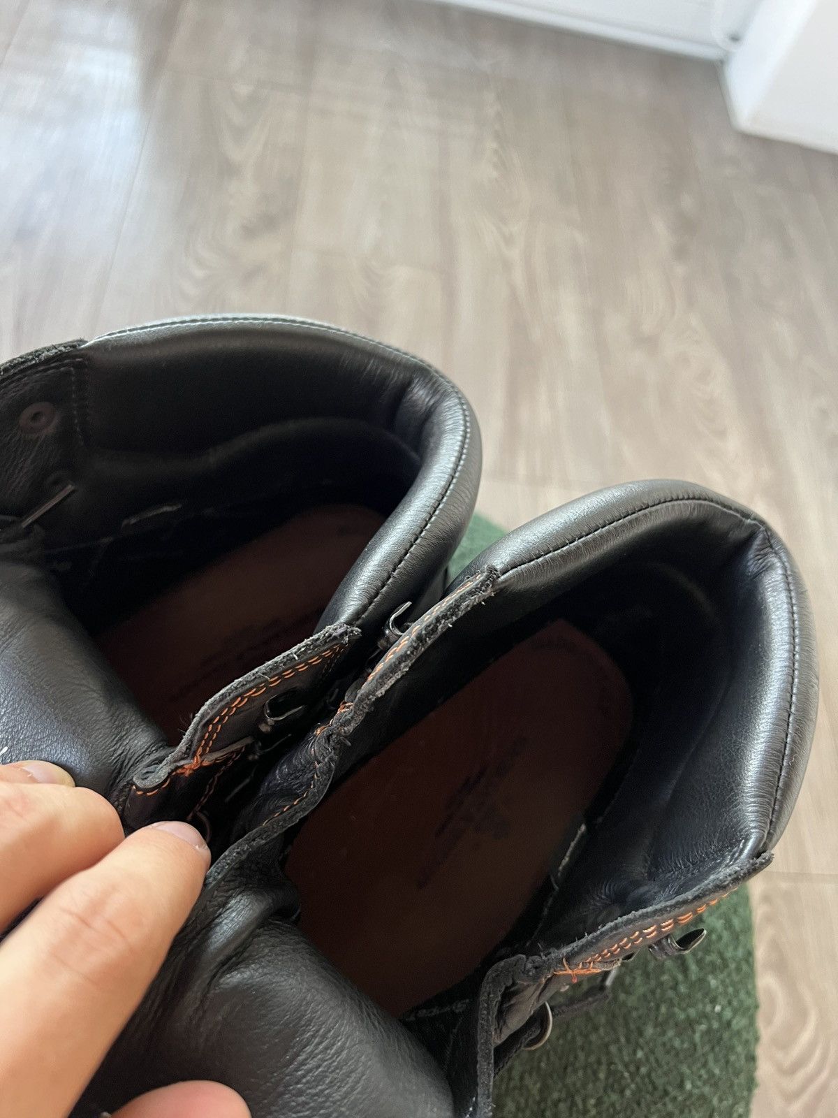 Designer Archival Magellan & Mulloy Hand Italy Crafted Bikers Boots Size US 8 / EU 41 - 20 Thumbnail
