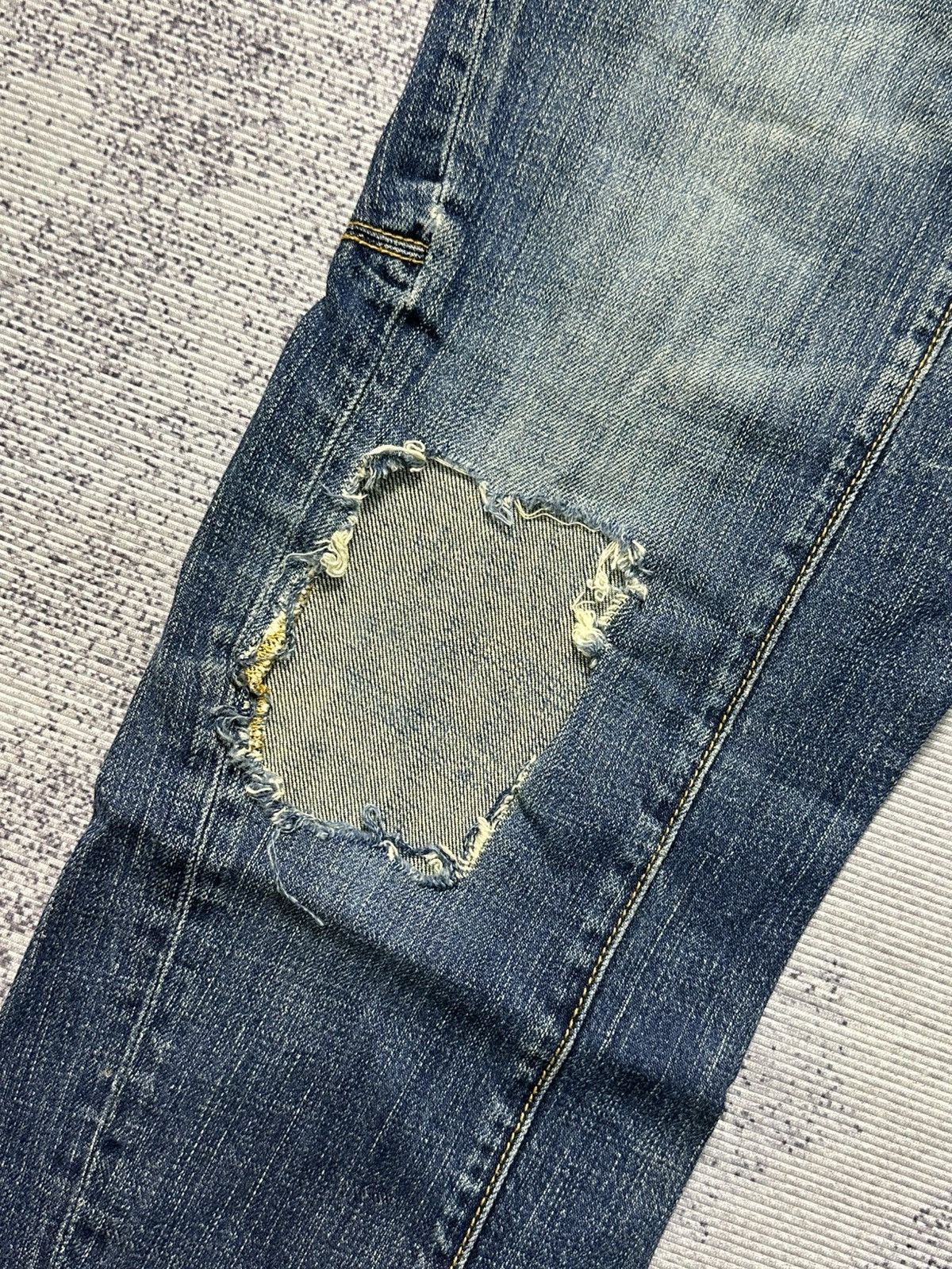 Hysteric Glamour Hysteric Glamour Patchwork Denim Size US 33 - 6 Thumbnail
