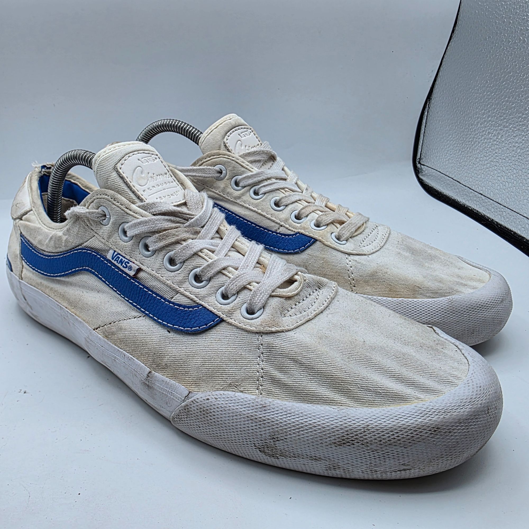 Vans Vans Chima Pro 2 Center Court Classic Mens 12 White Blue Ath Size US 12 / EU 45 - 1 Thumbnail