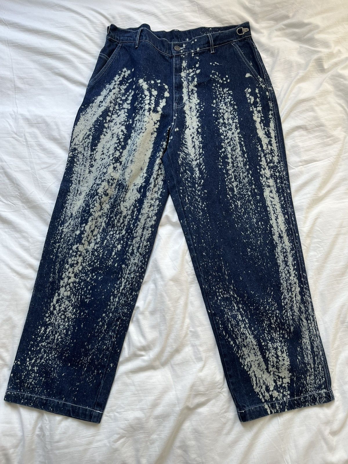 Brain Dead × Dickies Braindead bleached denim Size US 36 / EU 52 - 2 Thumbnail