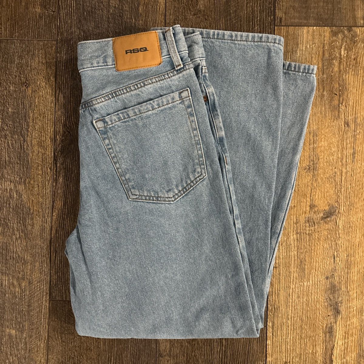 Rsq Light blue acid wash denim blue jeans RSQ 29/30 Size US 29 - 3 Thumbnail