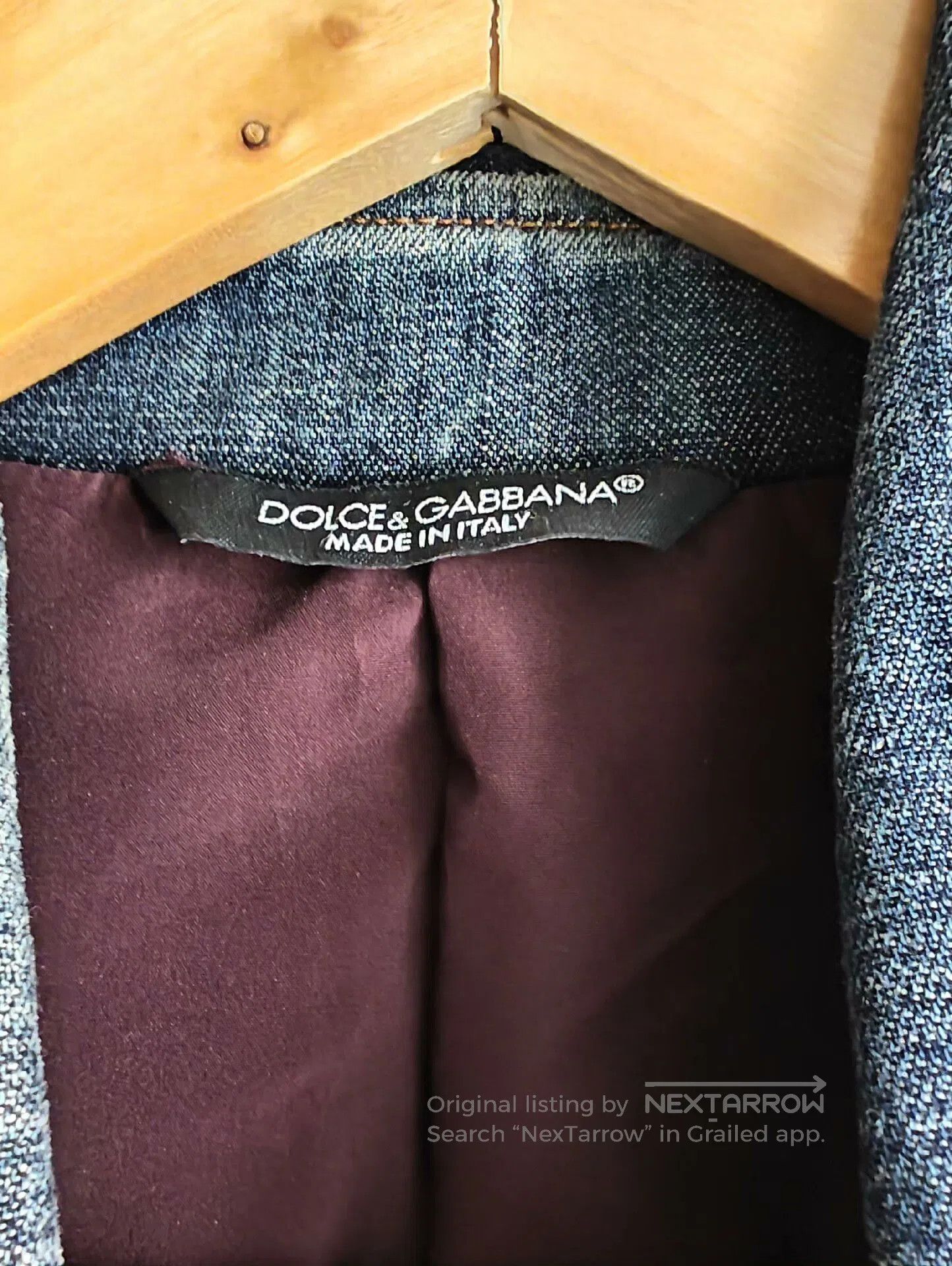 Dolce & Gabbana Dolce & Gabbana DG Wool Denim Two. Size US M / EU 48-50 / 2 - 8 Thumbnail