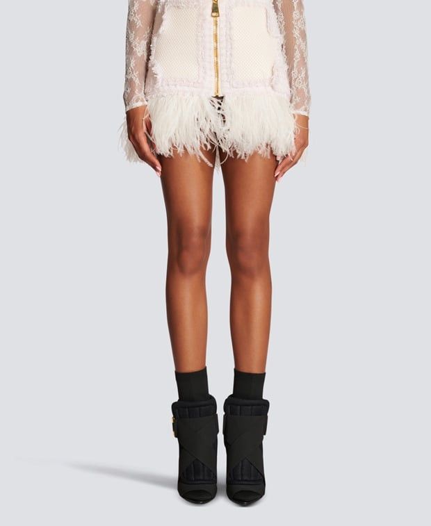 Balmain Miniskirt Size 25" / US 0 / IT 36 - 1 Thumbnail