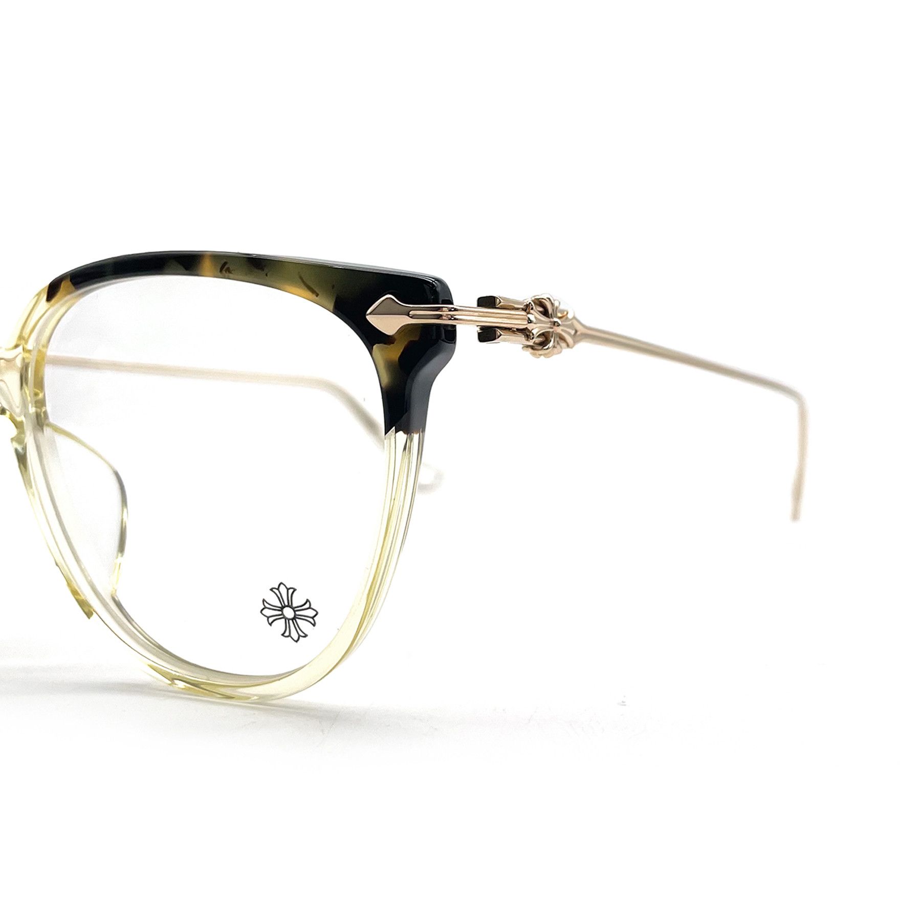 Chrome Hearts Chrome Hearts Thot HOT/PA-GO Gold Glasses Frame Size ONE SIZE - 2 Thumbnail