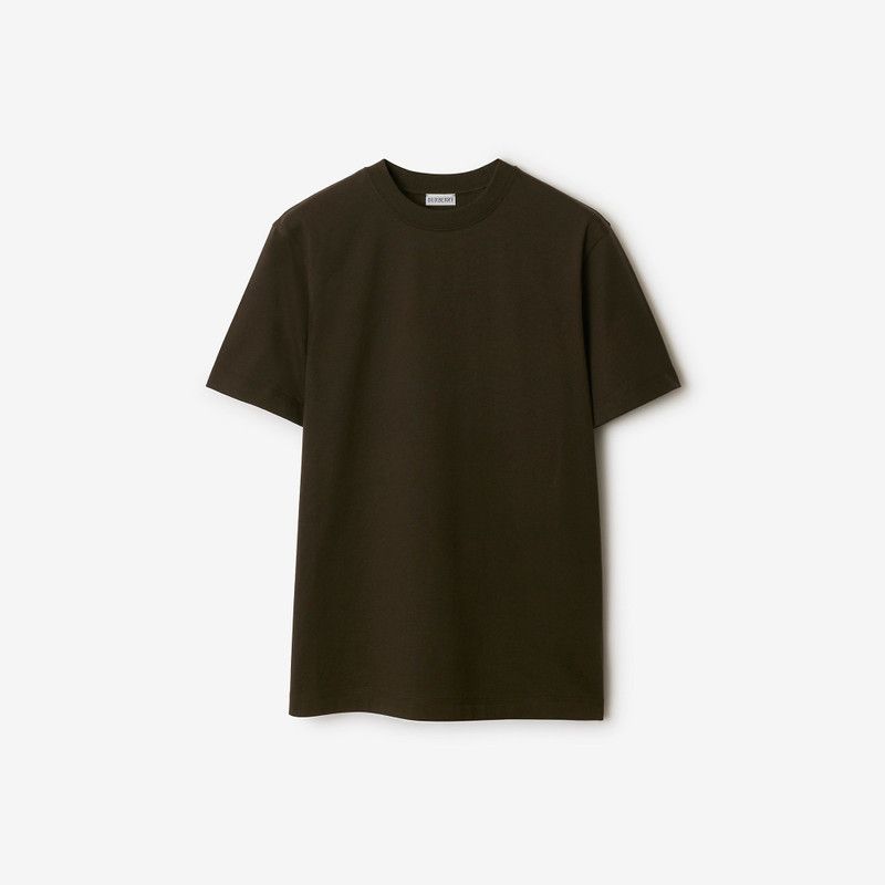 Burberry o1w1db10326 Fox Cotton T-Shirt in Green Size US XXS / EU 40 - 1 Thumbnail
