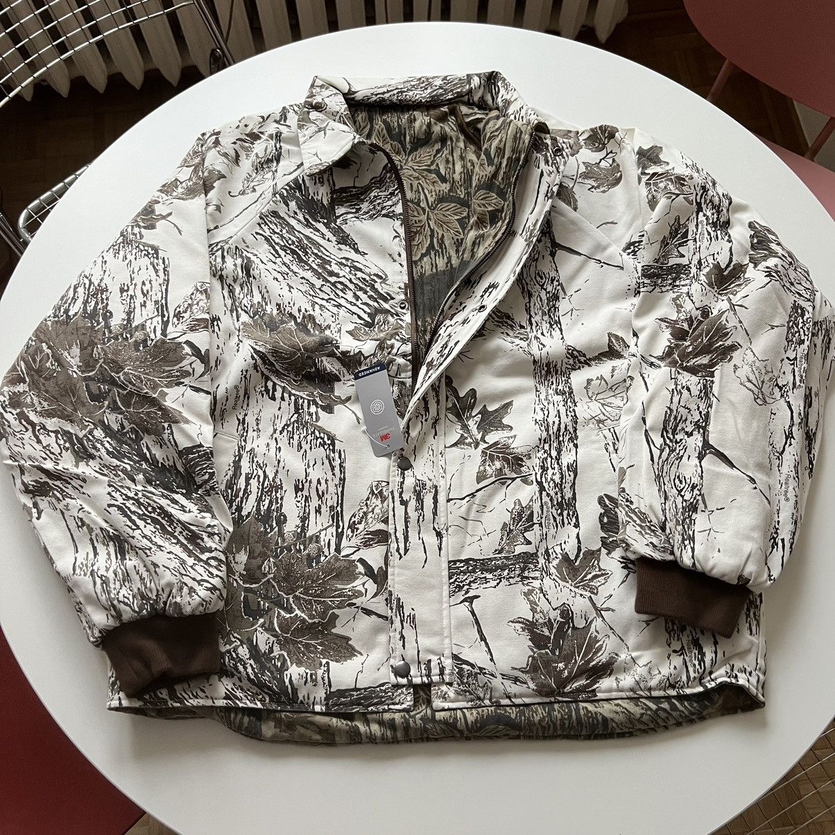 Supreme Supreme RealTree Reversible Work Jacket Snow Camo XL 
