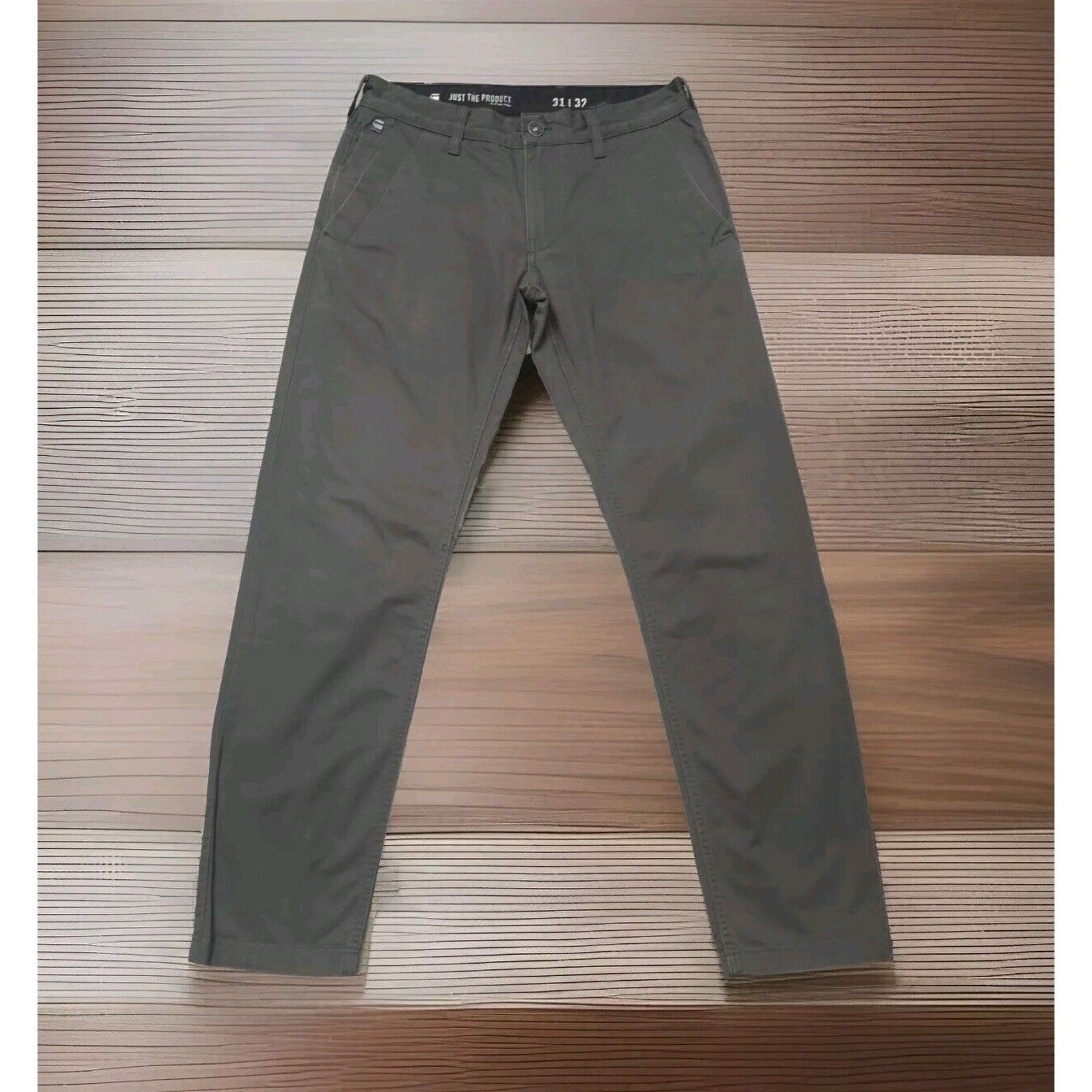 G-Star G-Star Raw Cotton Bronson Slim Chino Twill Pants 31/29.5 Size US 31 - 1 Thumbnail