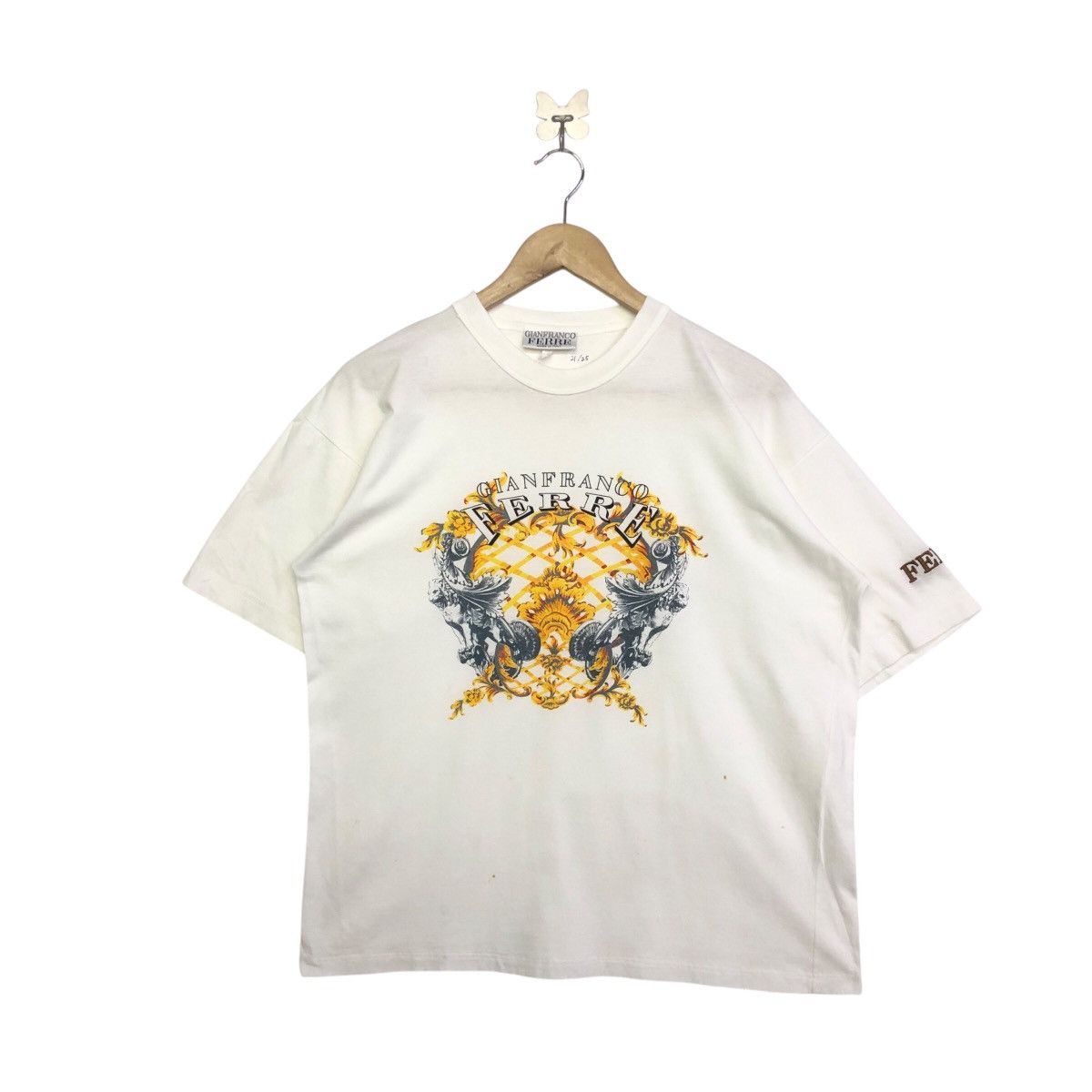 Vintage Gianfranco Ferre Italian Designer Tshirt