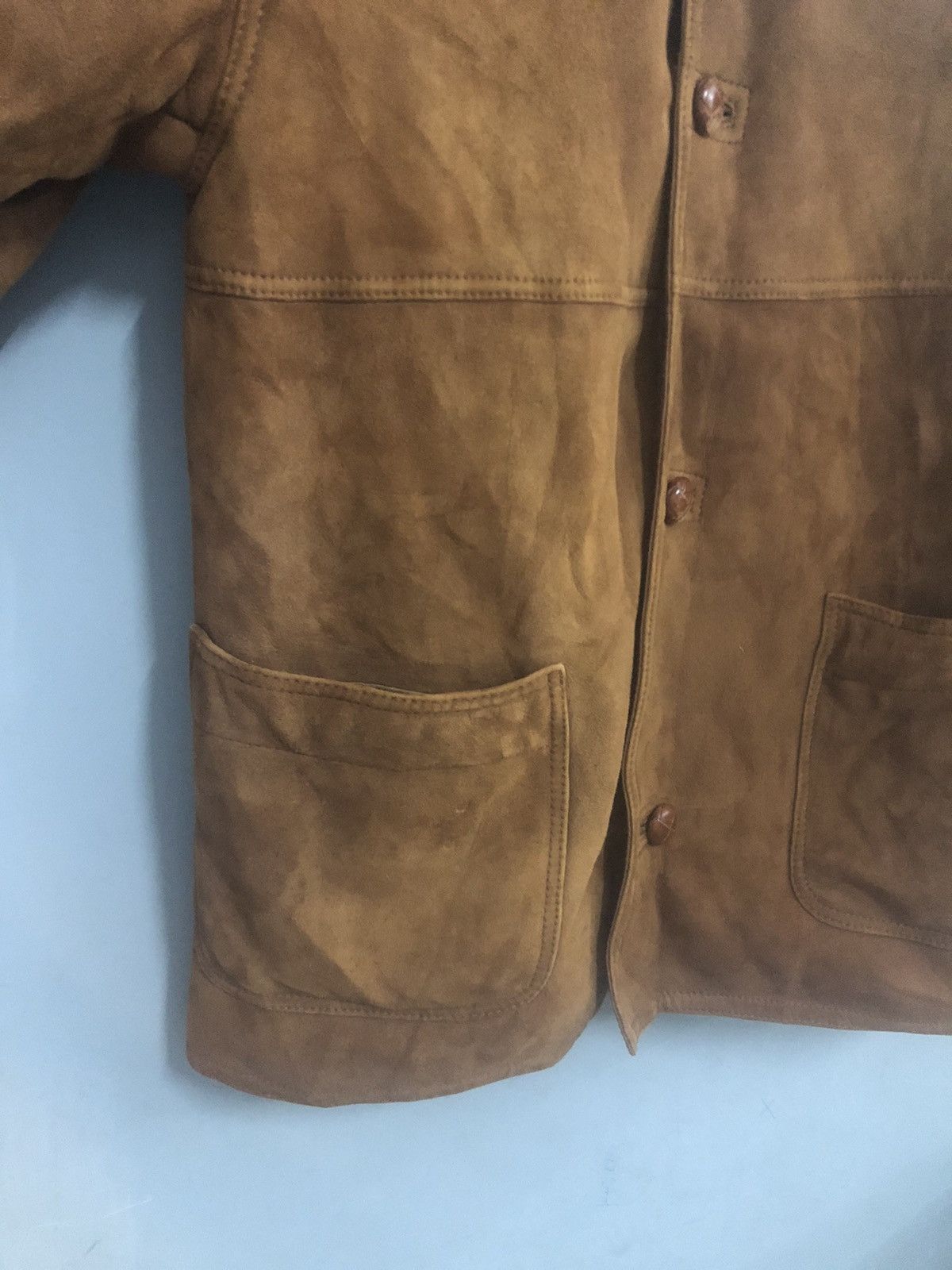 Raf Simons × Ruffo Research RUFFO Leather Jacket Shearling Suede Italy Made Size US M / EU 48-50 / 2 - 4 Thumbnail