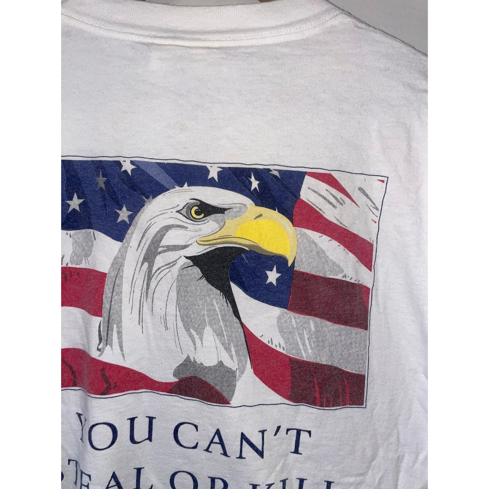 Vintage Vintage America Shirt You Can't my Dream Eagle USA Tee Size US XL / EU 56 / 4 - 9 Thumbnail