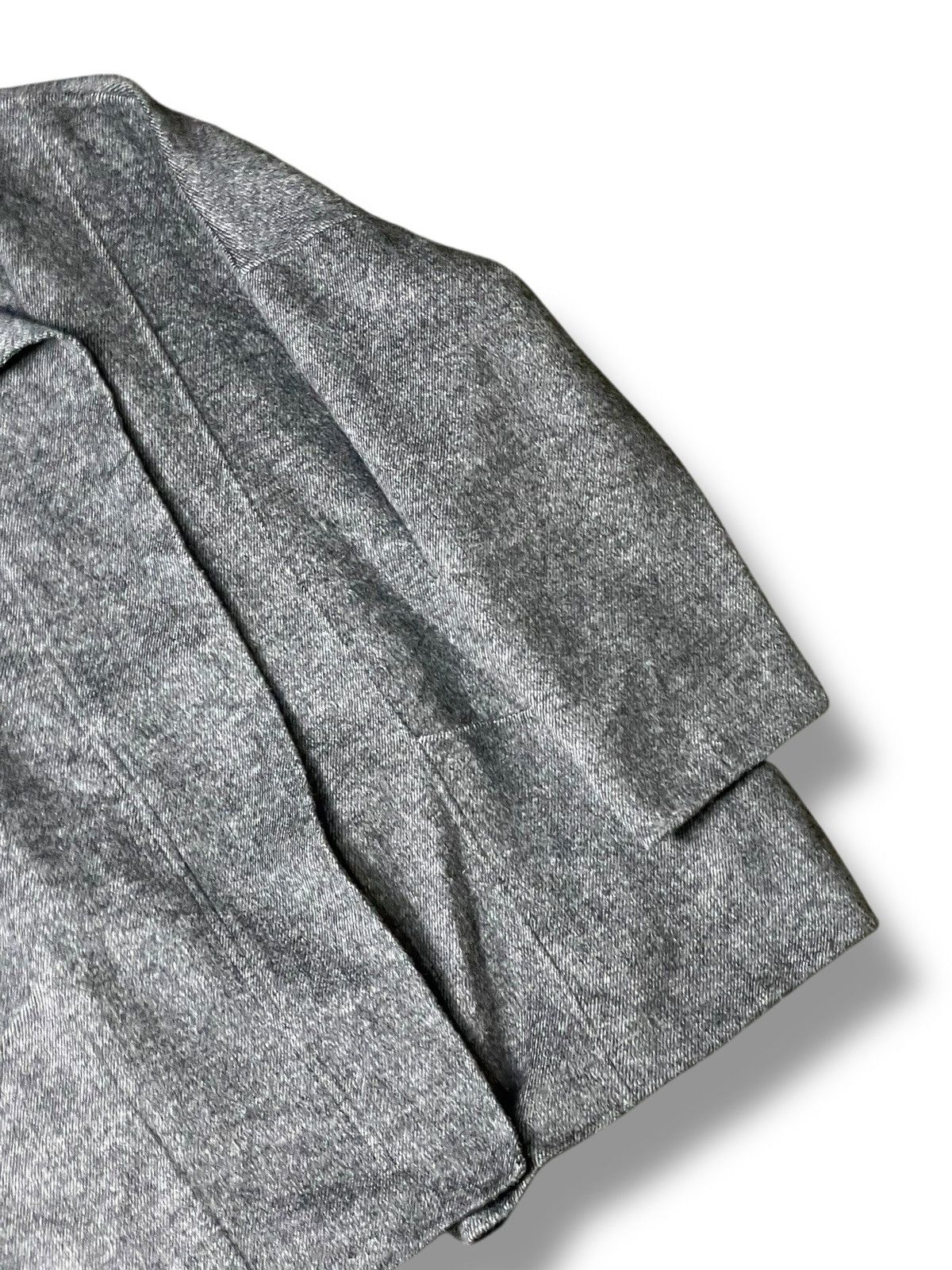 Designer × Vintage × Zara Zara Women’s Hand Made Wool Coat (113) Size M / US 6-8 / IT 42-44 - 3 Thumbnail