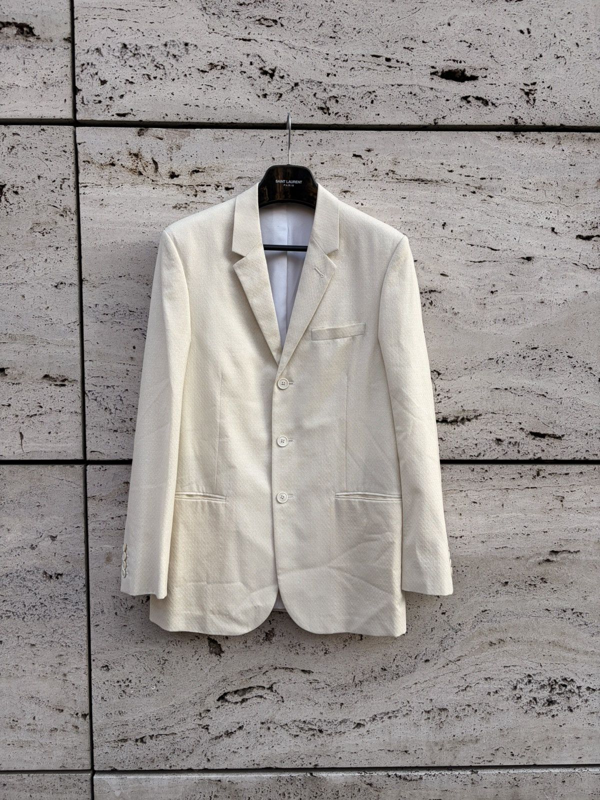 Hedi Slimane × Saint Laurent Paris SLP SS14 1/1 Proto Sample BLAZER JACKET Size US M / EU 48-50 / 2 - 1 Thumbnail