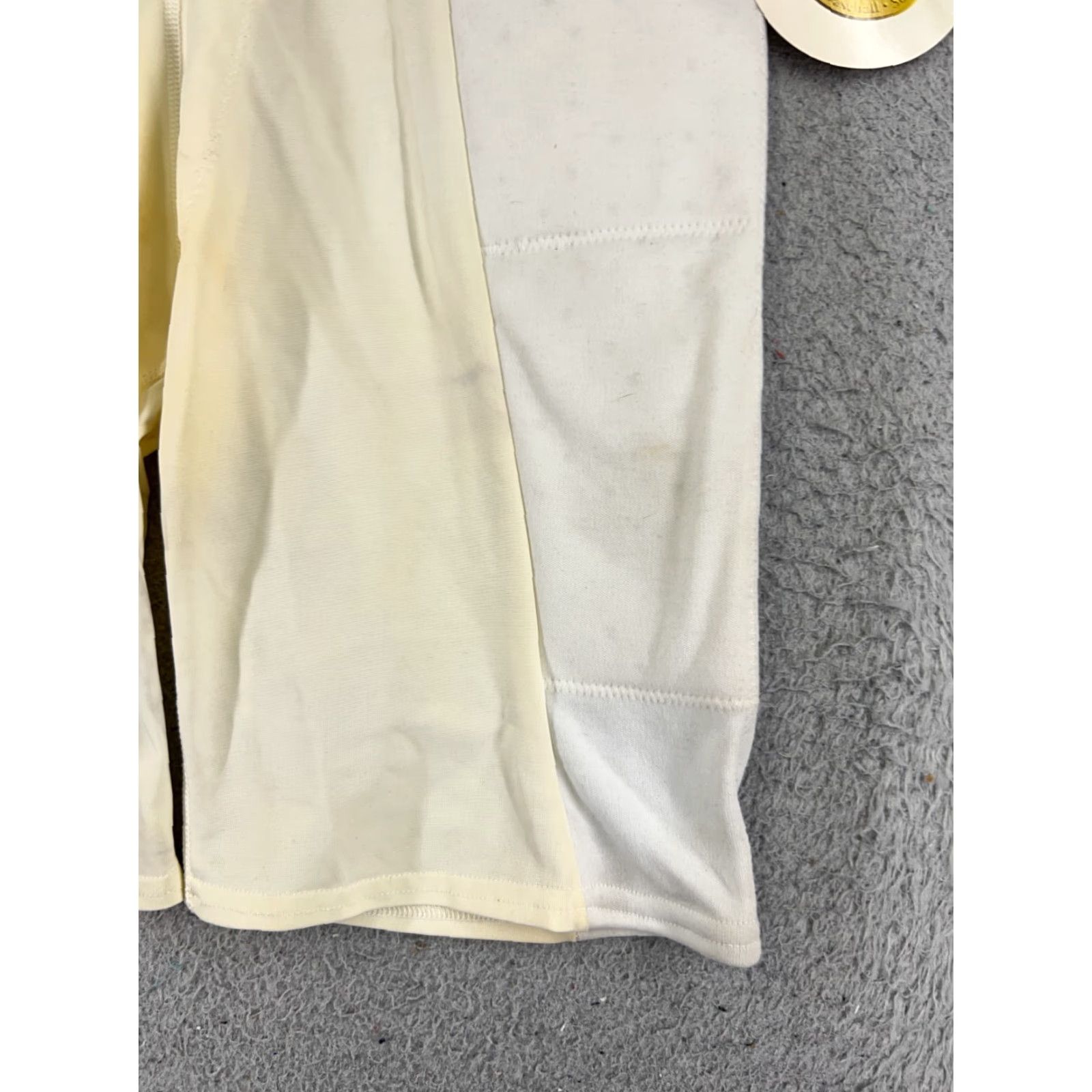 Vintage VINTAGE Diamond Sliding Shorts Adult XL White Padded US Made Compression Sports Size US 36 / EU 52 - 2 Thumbnail