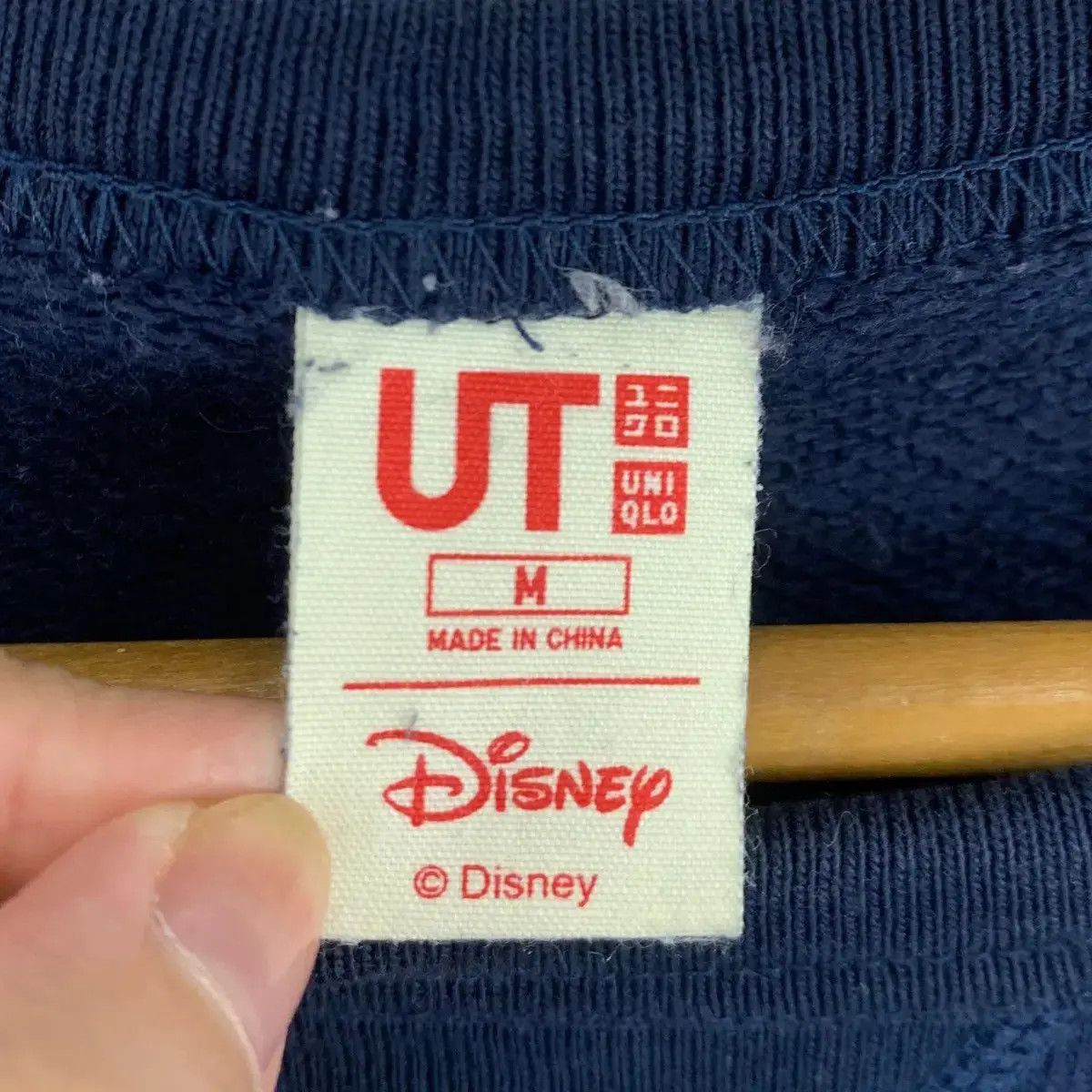 Disney Vintage UT x DISNEY Mickey Mouse Print Blue Sweatshirt Size US M / EU 48-50 / 2 - 6 Thumbnail
