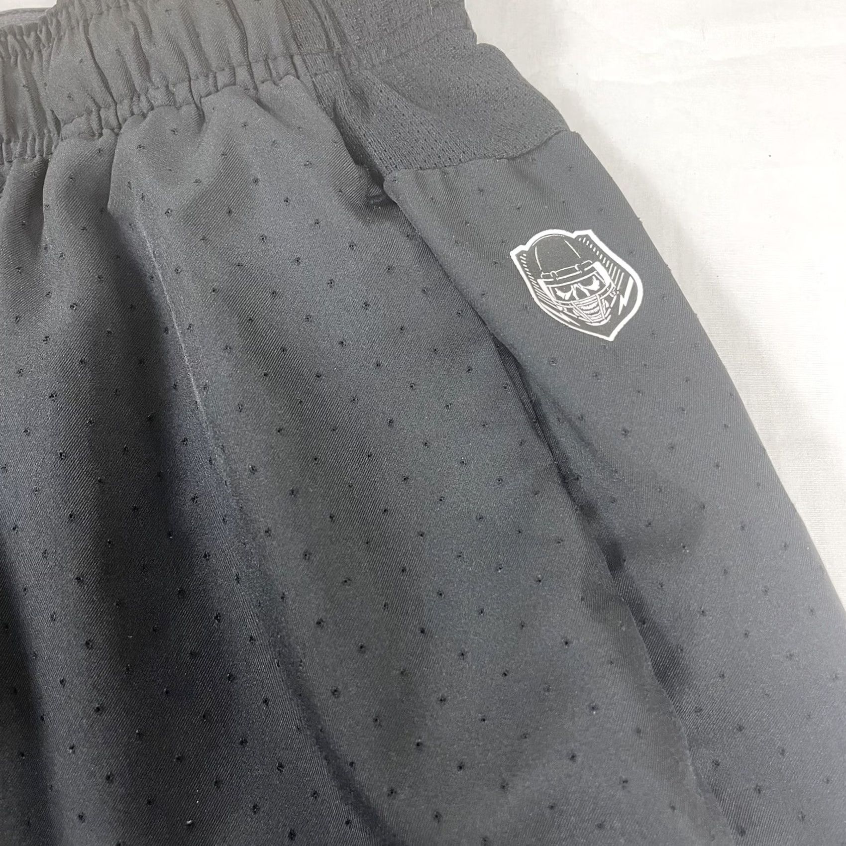 Nike Nike Men's S Untouchable Black White Woven Dri Fit Football Shorts 804339-011 Size US 29 - 7 Thumbnail
