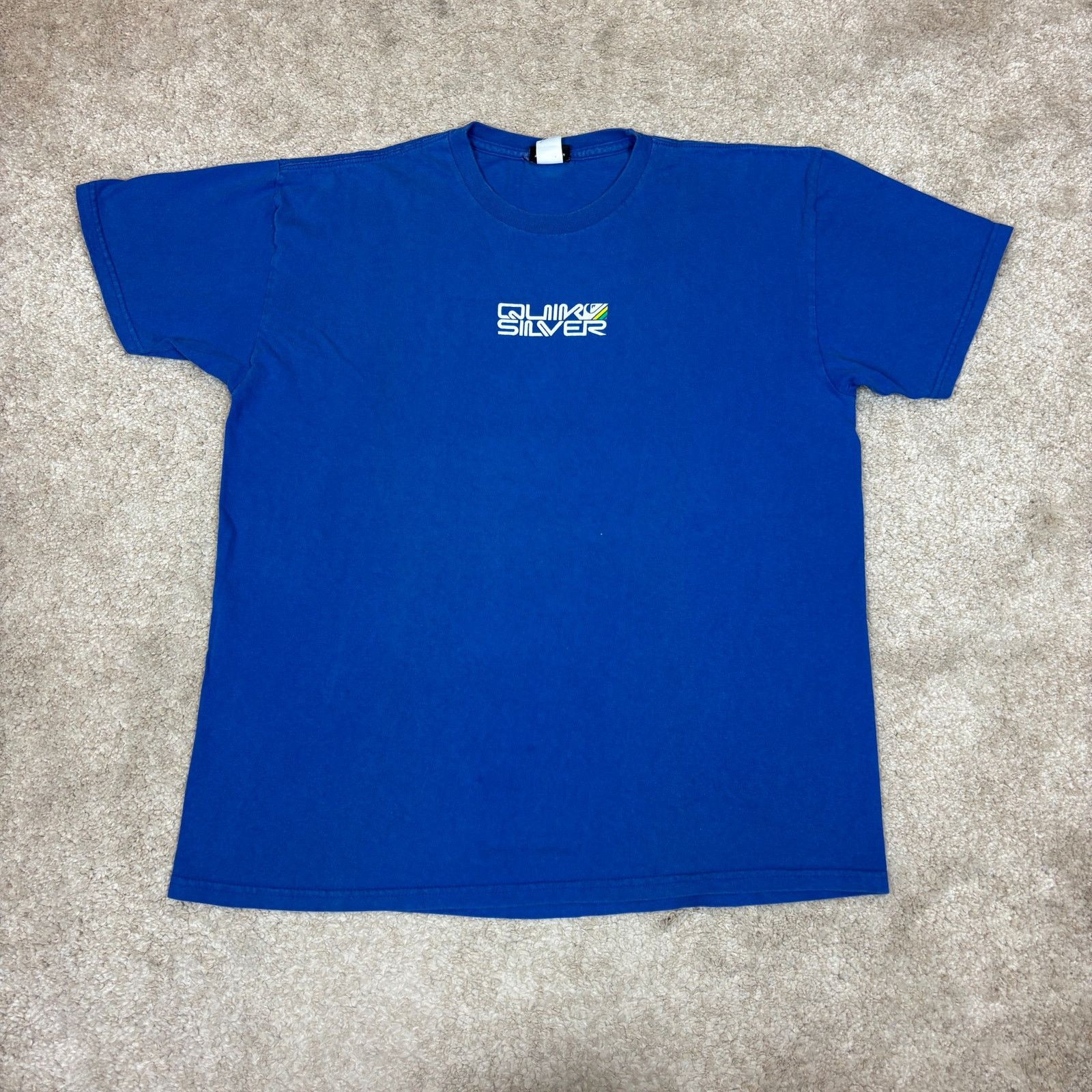 Quiksilver × Vintage Vintage Y2K Quiksilver Retro Logo Shirt Men's L Skater Surf Size US L / EU 52-54 / 3 - 3 Thumbnail