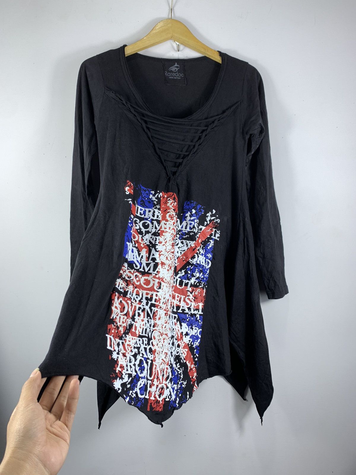 Isamu Katayama Backlash JPN RAREDOO, DISTRESSED GOTHIC PUNK LONG SLEEVE Size US M / EU 48-50 / 2 - 2 Thumbnail