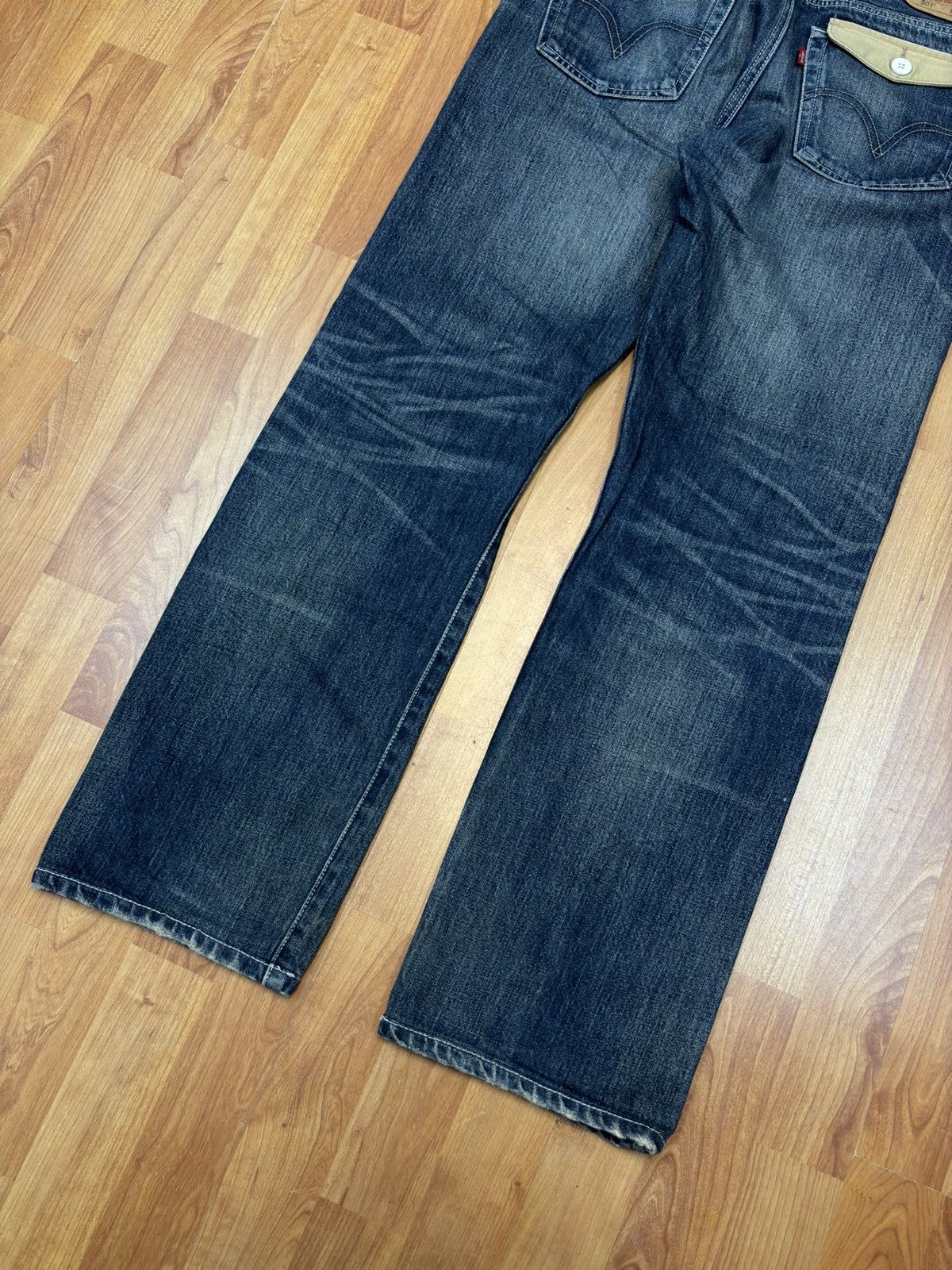 Japanese Brand × Levi's Crazy Pocket Levis Made In Korea denim Jeans Pants Japanese Size US 32 / EU 48 - 4 Thumbnail