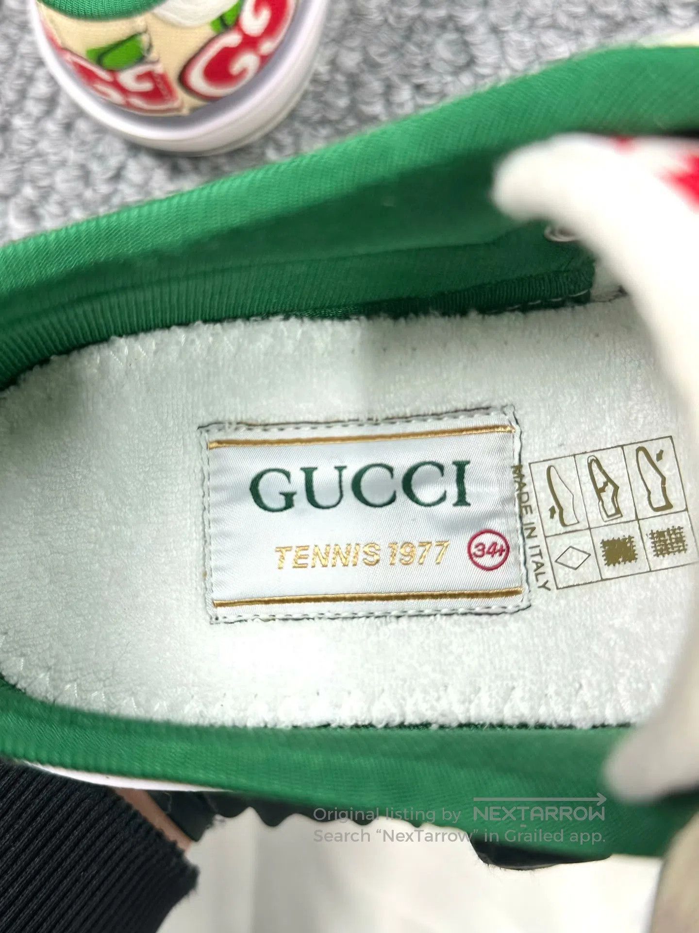Gucci Guicci Color Block Apple 1977 Canvas Shoes| Size US 4 / IT 34 - 5 Thumbnail