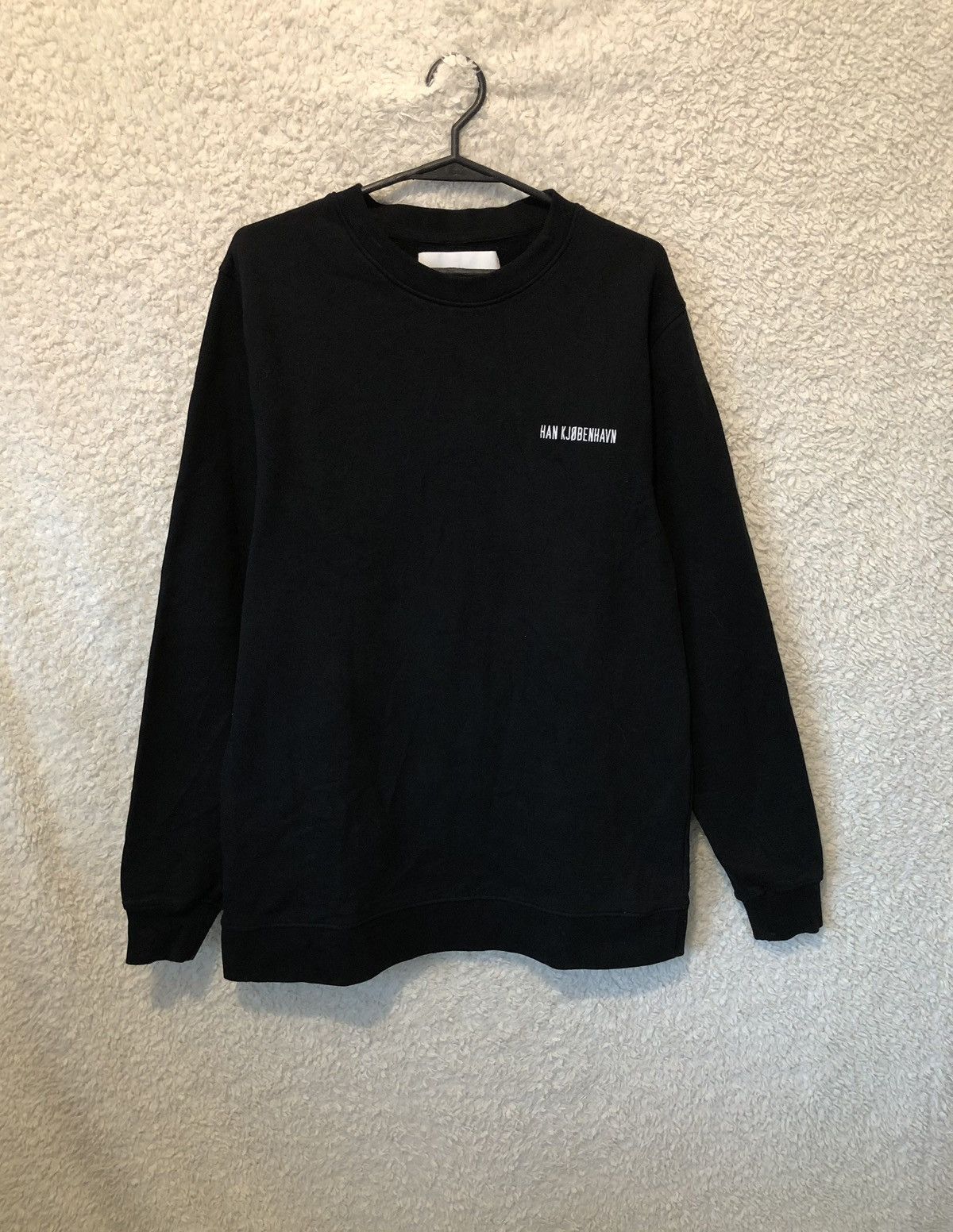 Han Kjobenhavn Sweatshirt Han Kjobenhavn Black 100% Cotton Size US L / EU 52-54 / 3 - 1 Thumbnail