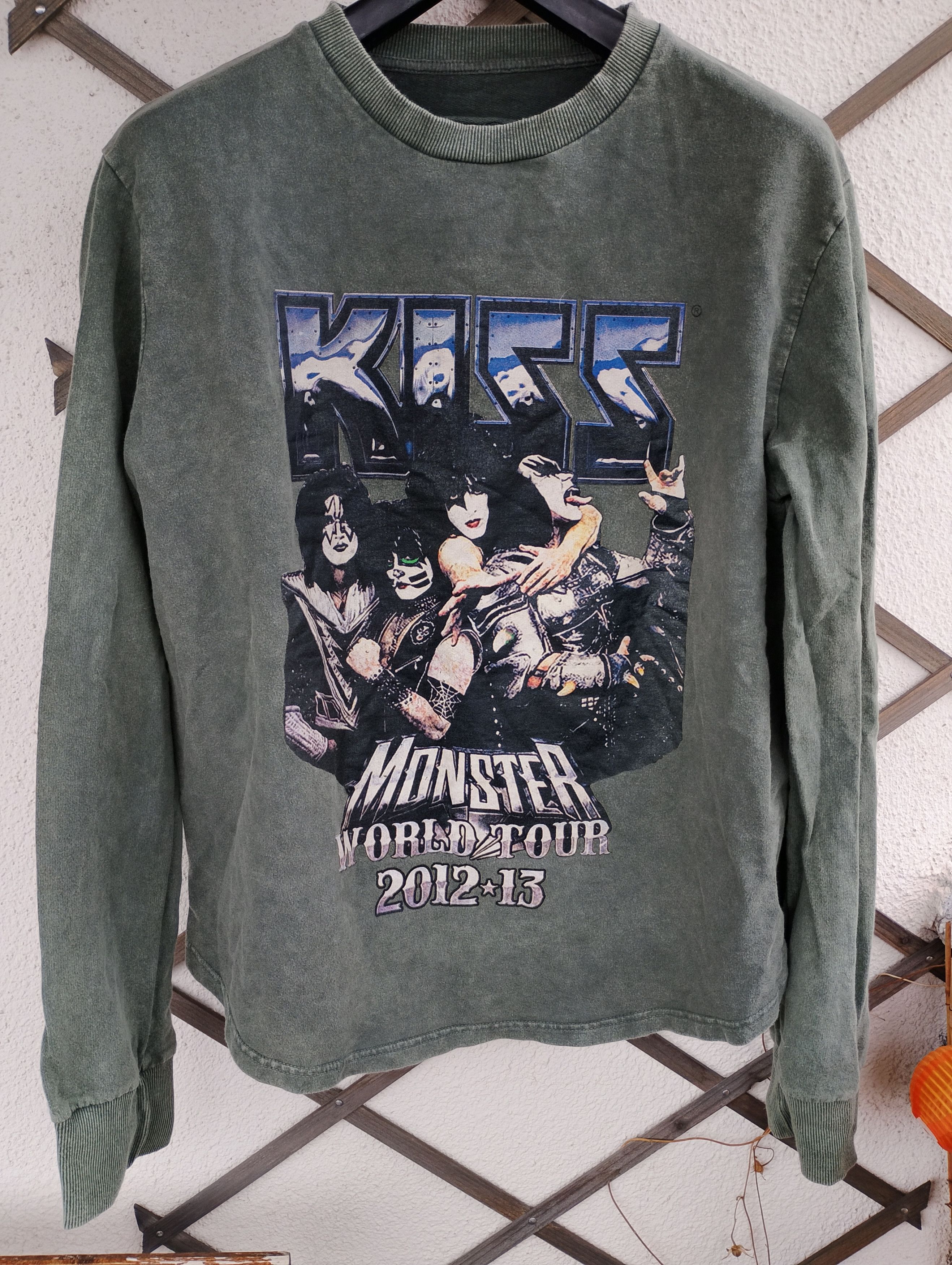 Band Tees Kiss Monster World Tour 2012-13 Sweatshirt 2017 sz L Size US L / EU 52-54 / 3 - 1 Thumbnail