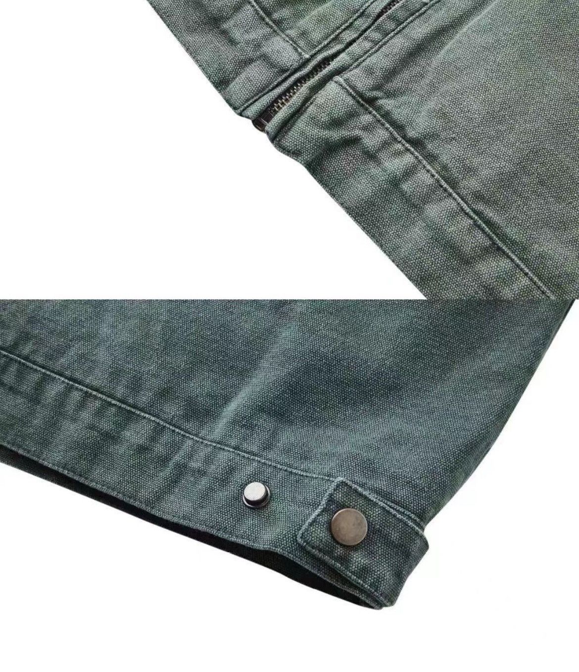 Japanese Brand Vintage street punk washed and distressed badge jacket Size US L / EU 52-54 / 3 - 7 Thumbnail