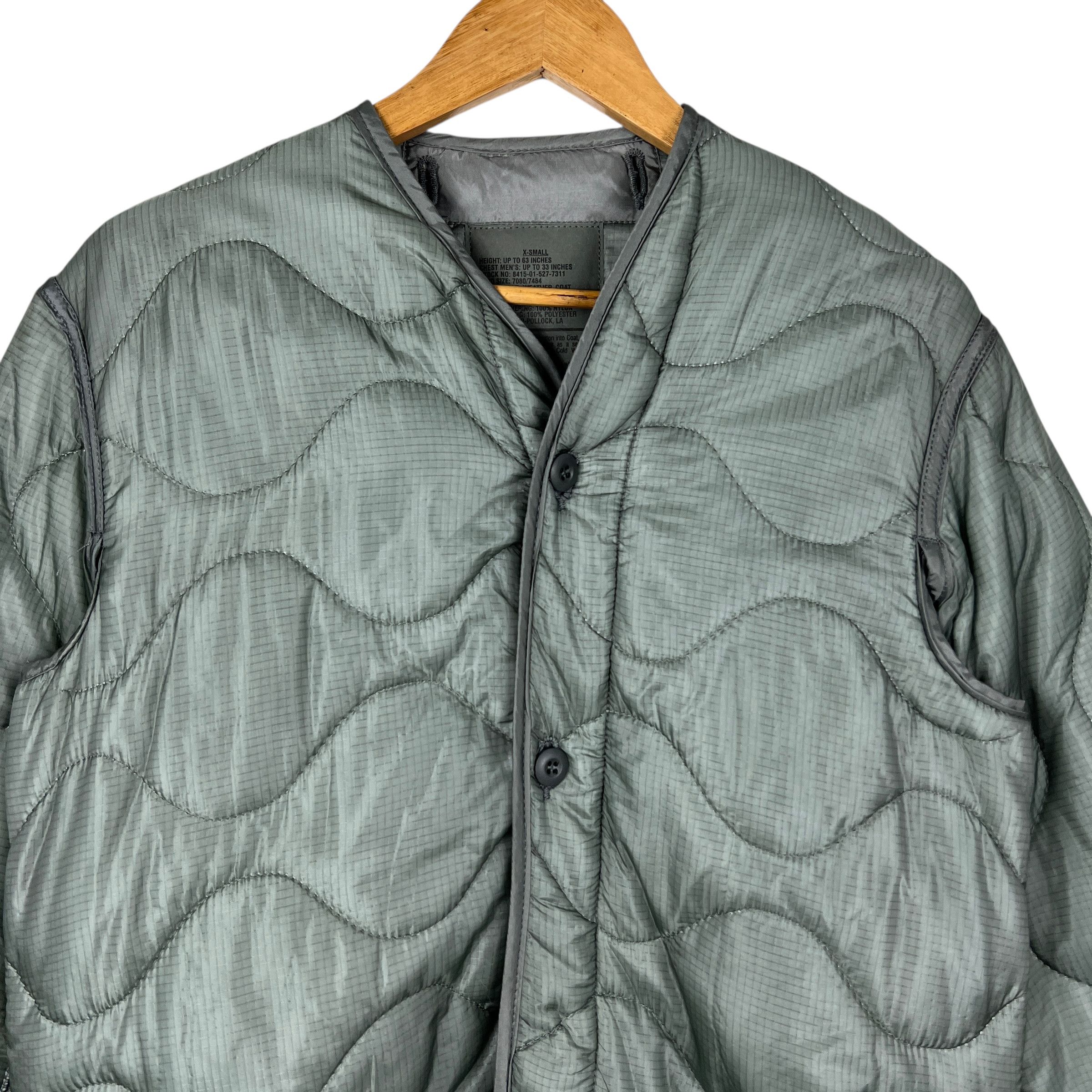 Vintage VINTAGE QUILTED LINED MILITARY USP-POLLOCK LA JACKET Size US XS / EU 42 / 0 - 2 Thumbnail