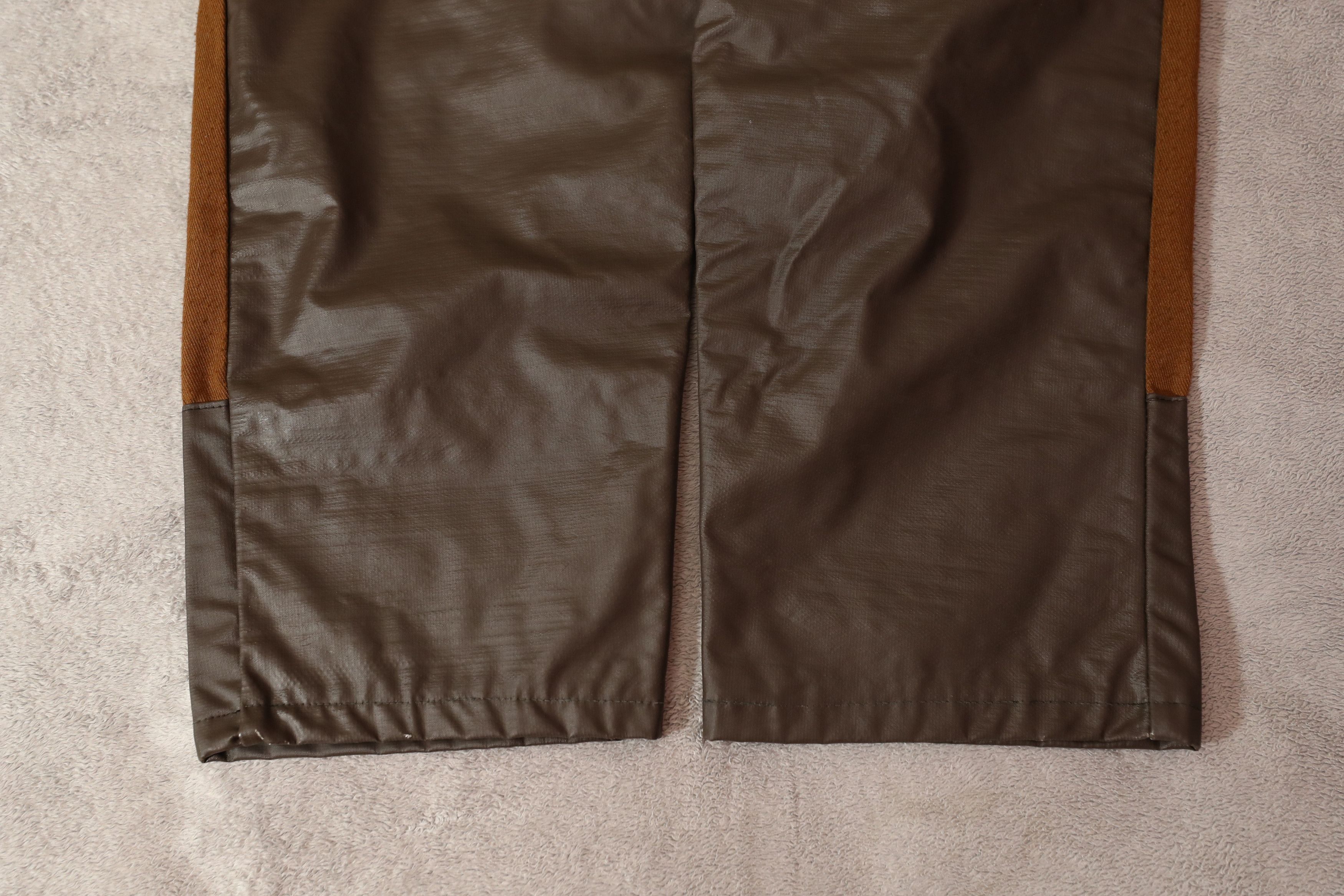 Black Sheep × Vintage Black Sheep Vintage Double Knee Vinyl Hunting Pants (34x30) Size US 34 / EU 50 - 12 Thumbnail