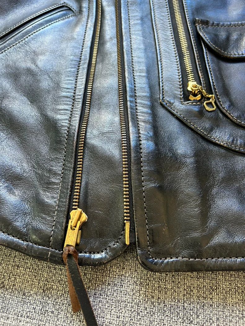 The Real McCoy's The Real McCoy J24 Leather Jacket Size US S / EU 44-46 / 1 - 6 Thumbnail