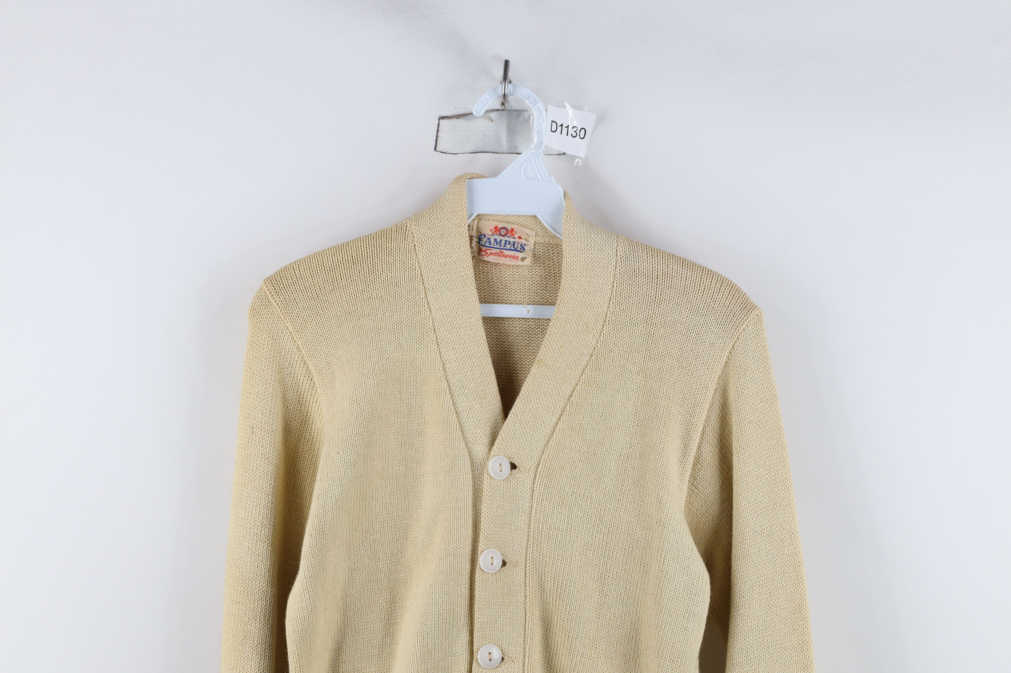 Vintage Vintage 50s Streetwear Letterman Cardigan Sweater USA Size US L / EU 52-54 / 3 - 2 Thumbnail