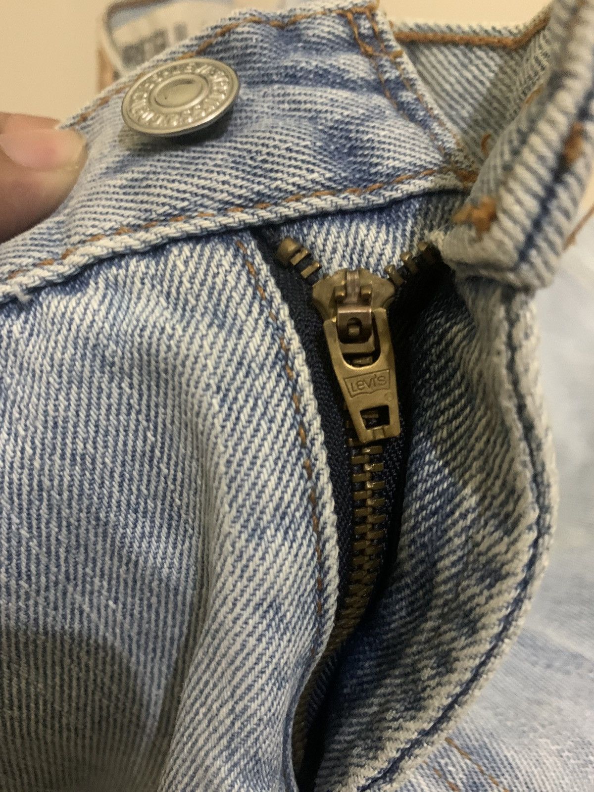 Levi's 🐍 Vintage Levi’s 505 Regular Fit Jeans Size US 38 / EU 54 - 5 Thumbnail