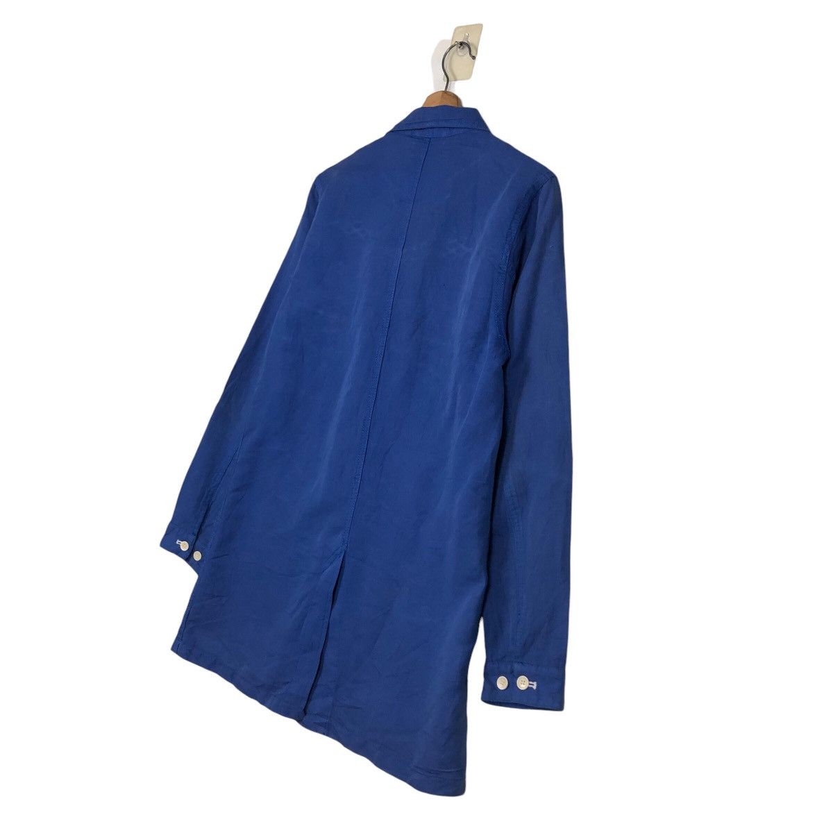 Japanese Brand 📌Rich Blue Vintage Chore Jacket Slick Issey Miyake Size US M / EU 48-50 / 2 - 11 Thumbnail