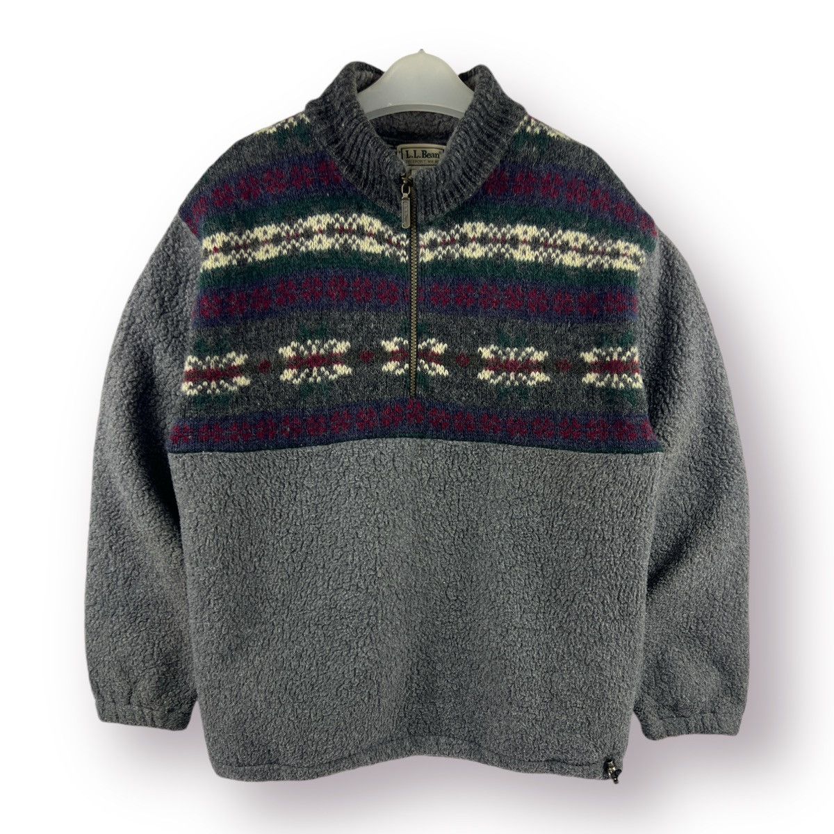 L.L. Bean Vintage L.L Bean fleece outdoor chimayo design Size US M / EU 48-50 / 2 - 1 Thumbnail