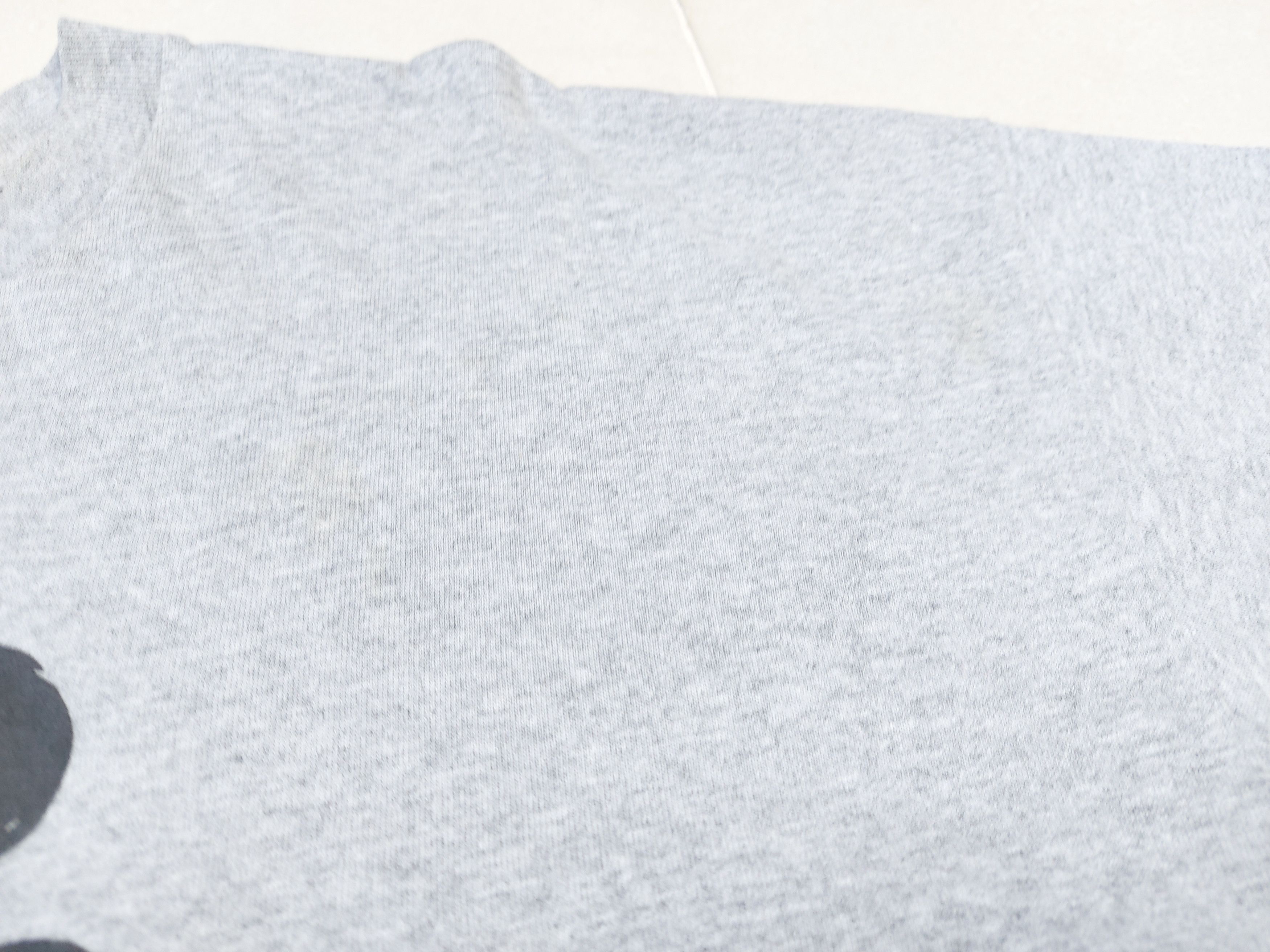 Disney × Mickey Mouse × Vintage Vintage 90s Disney Mickey Mouse USA Short Sleeve Gray Tee Size US XXL / EU 58 / 5 - 8 Thumbnail