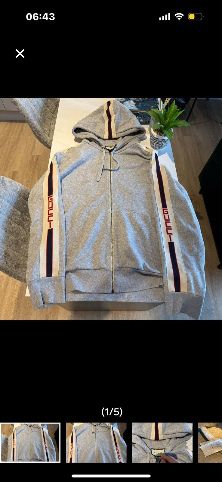 Gucci Gucci zip hoodie Size US XXL / EU 58 / 5 - 1 Thumbnail