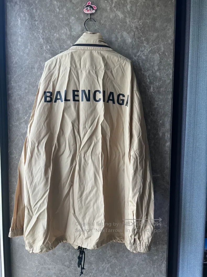 Balenciaga Balenciaga Back Logo Windbreaker Size US S / EU 44-46 / 1 - 2 Thumbnail