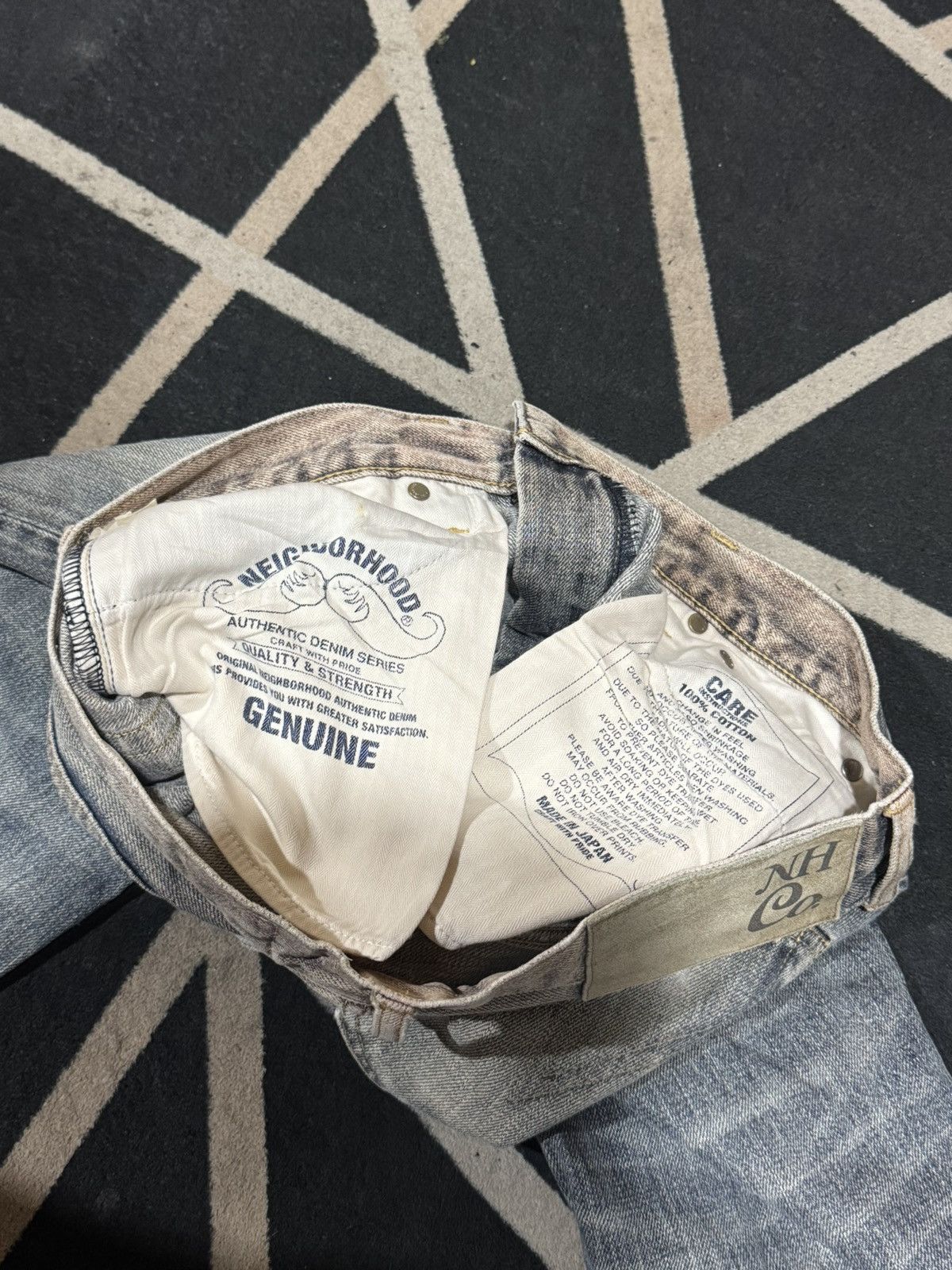 Neighborhood Neighborhood Mudwash Denim Selvedge Size US 30 / EU 46 - 8 Thumbnail