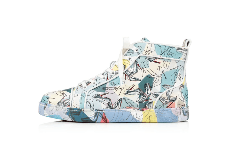 Christian Louboutin o1bcso1str1024 Louise Orlato Flat in Multicolor Size US 8 / EU 41 - 1 Thumbnail