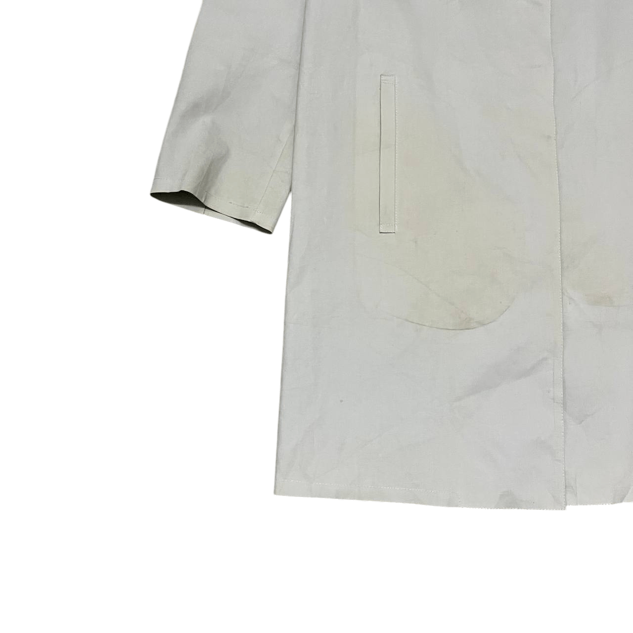 Mackintosh Vintage Mackintosh Coat 100% Cotton Rubber Proofed Size S / US 4 / IT 40 - 3 Thumbnail