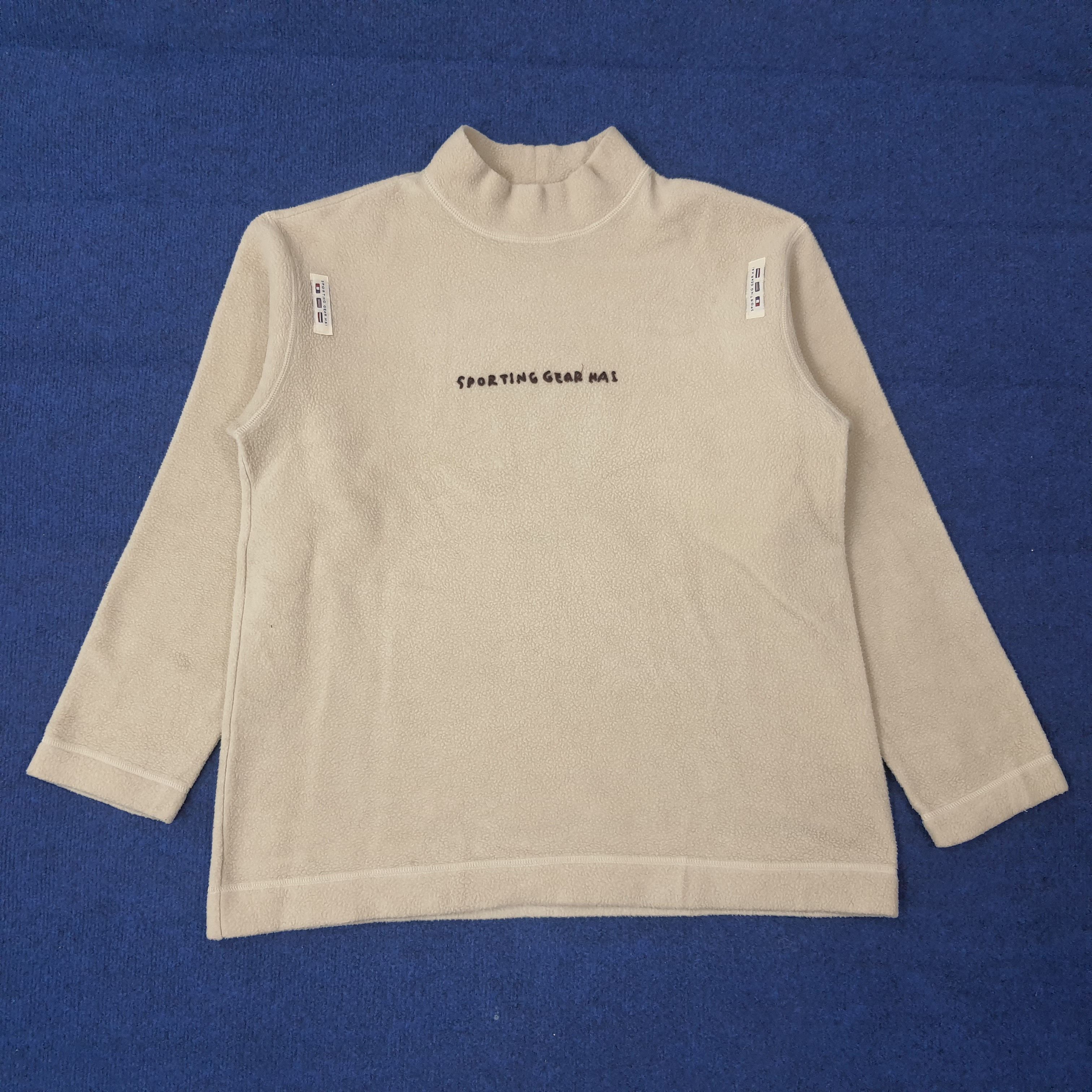 Hai Sporting Gear Hai Sporting Gear by Issey Miyake Fleece Sweatshirt C263N22 Size US M / EU 48-50 / 2 - 3 Thumbnail