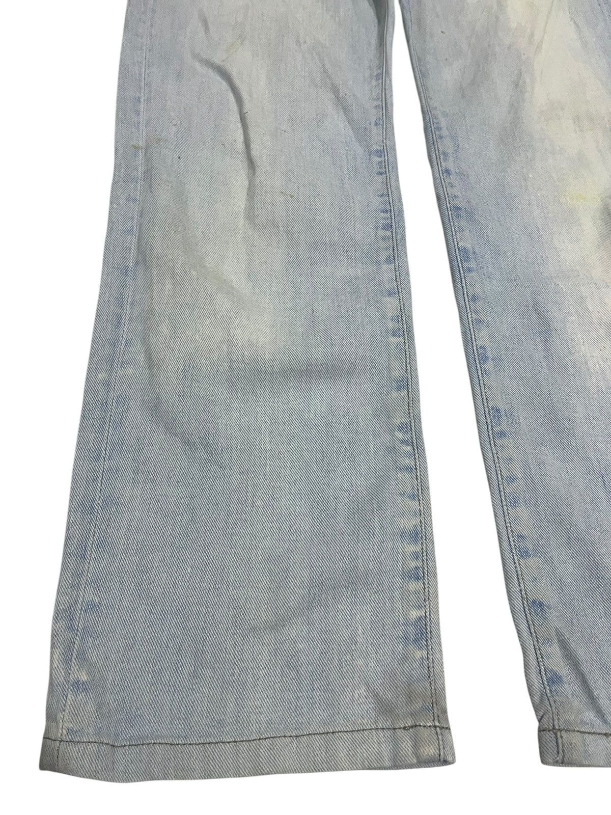 If Six Was Nine VINTAGE Y2K DIESEL LIGHT BLUE WASHED DENIM Size US 30 / EU 46 - 4 Thumbnail