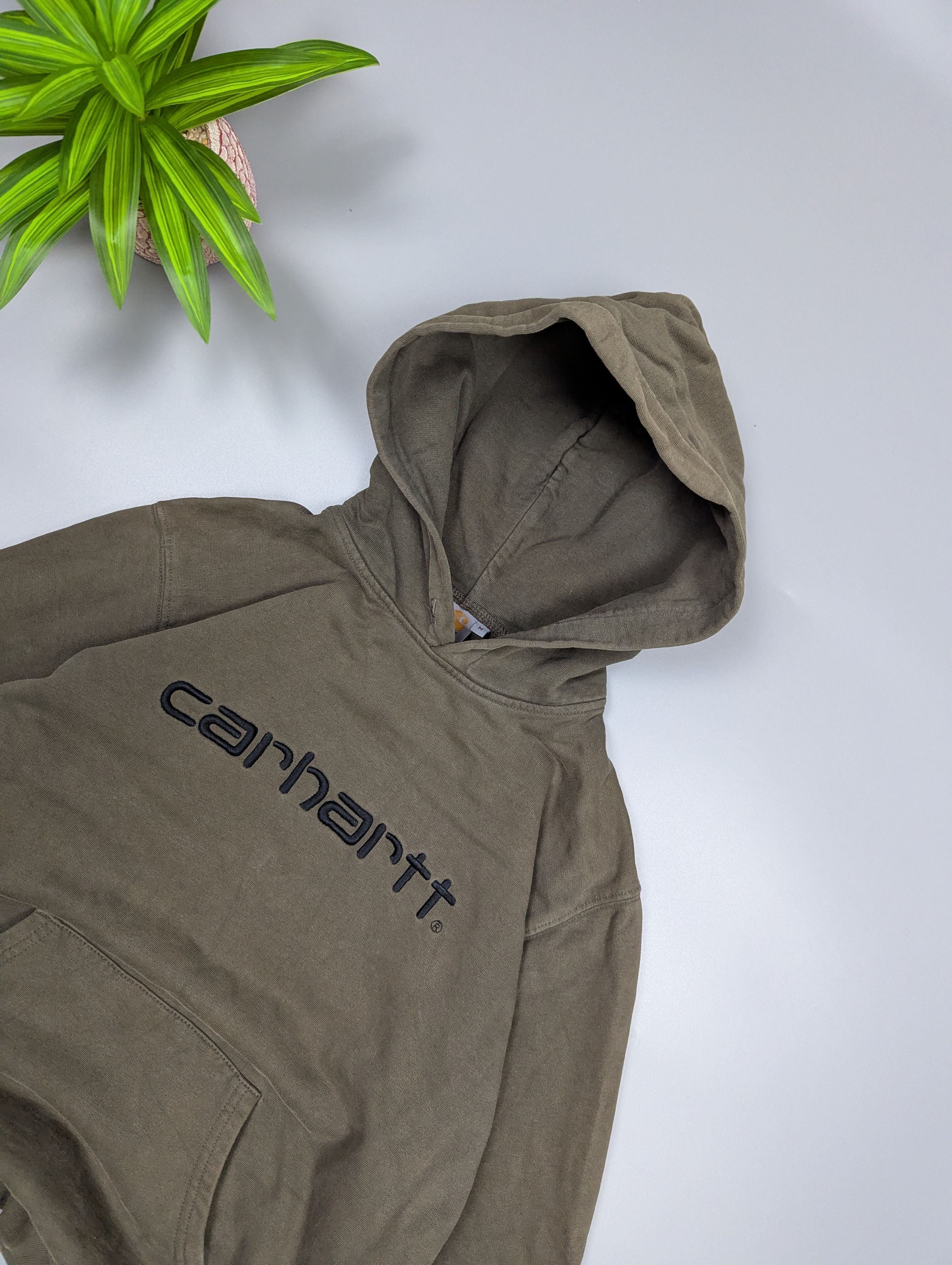 Carhartt Carhartt WIP VTG Men’s Insulated Khaki Hoodie Size M Size US M / EU 48-50 / 2 - 4 Thumbnail