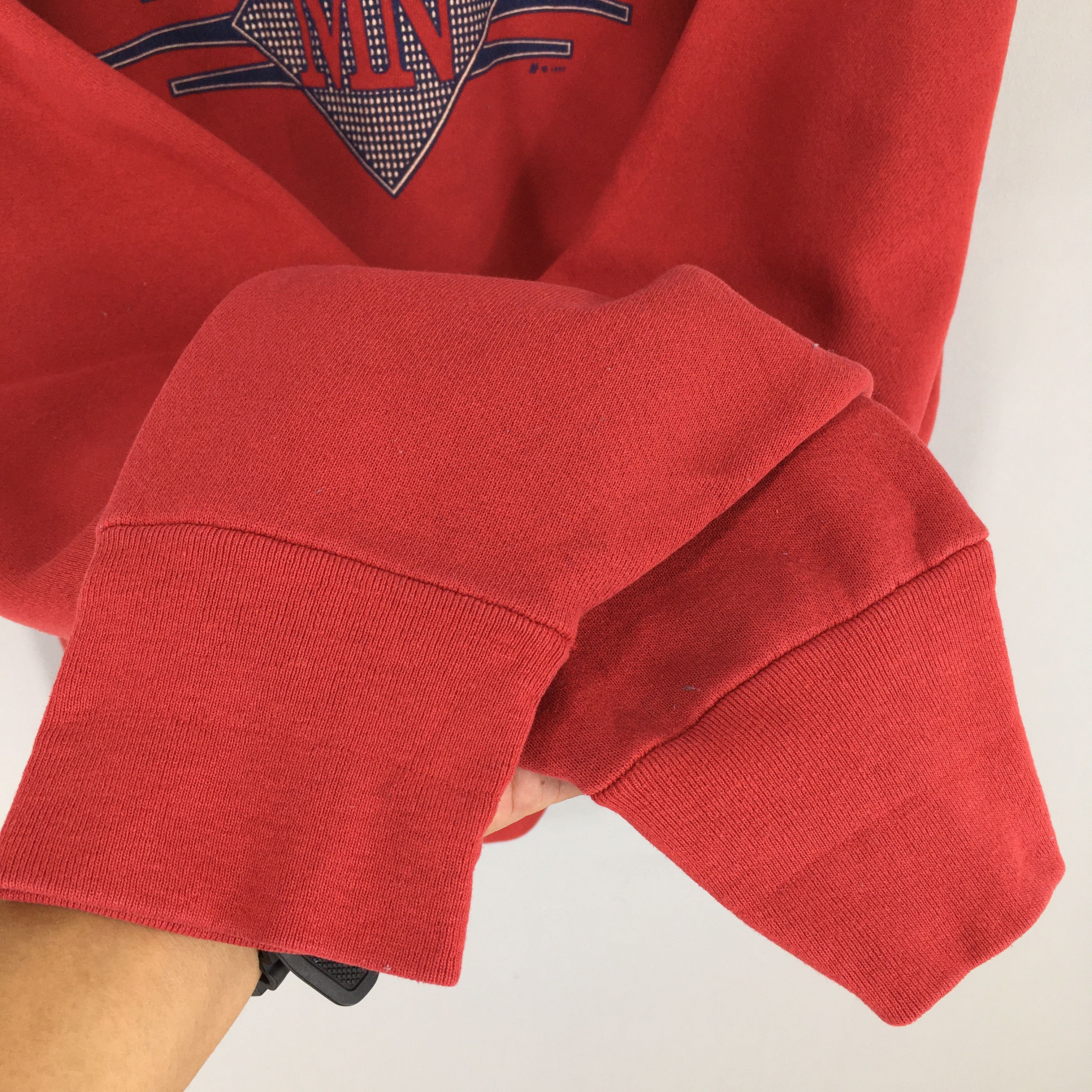 Vintage Vintage 90s University Of Minnesota Red Sweatshirt XXL Size US XXL / EU 58 / 5 - 4 Thumbnail