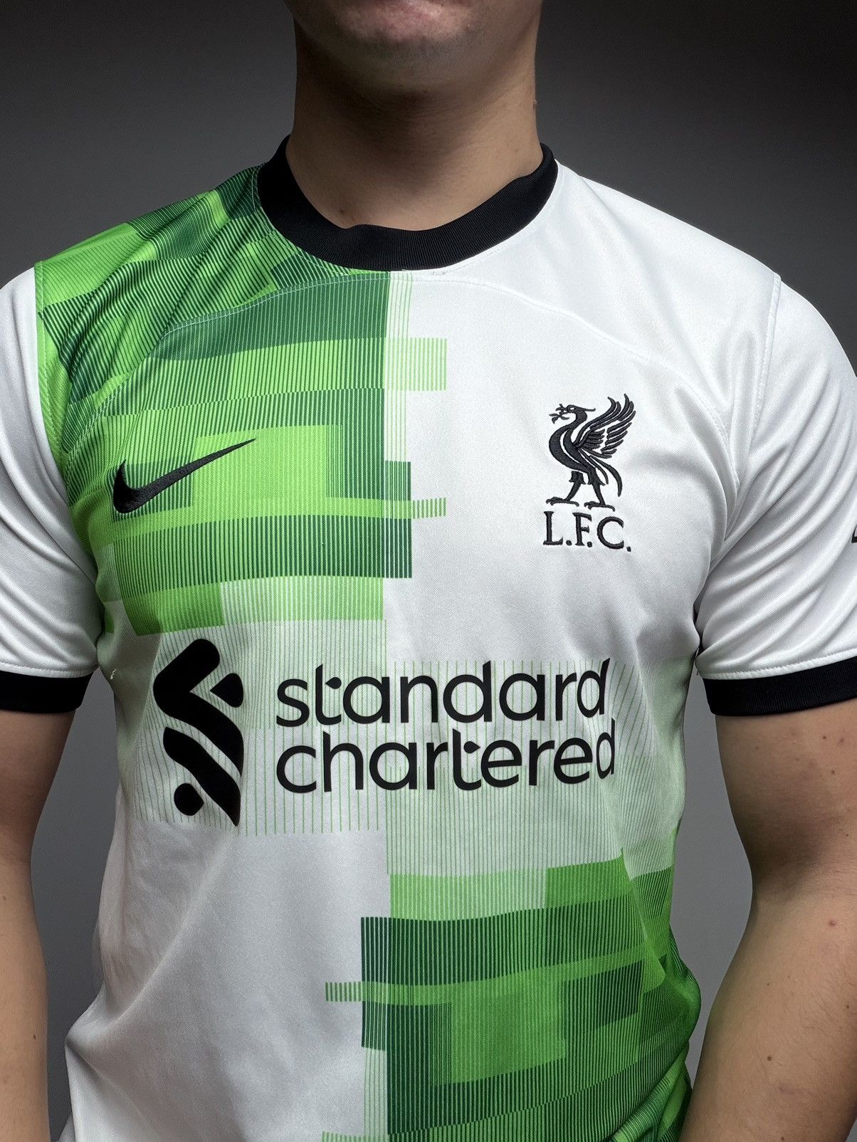 Nike Nike FC Liverpool 2023/24 Away Football Soccer Jersey Mens Size US M / EU 48-50 / 2 - 4 Thumbnail