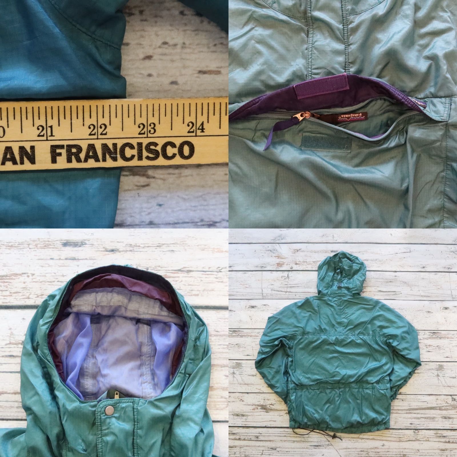 Patagonia VINTAGE Patagonia Anorak Jacket M Green Mens 90s Outdoor Coat Punk? Size US M / EU 48-50 / 2 - 9 Thumbnail